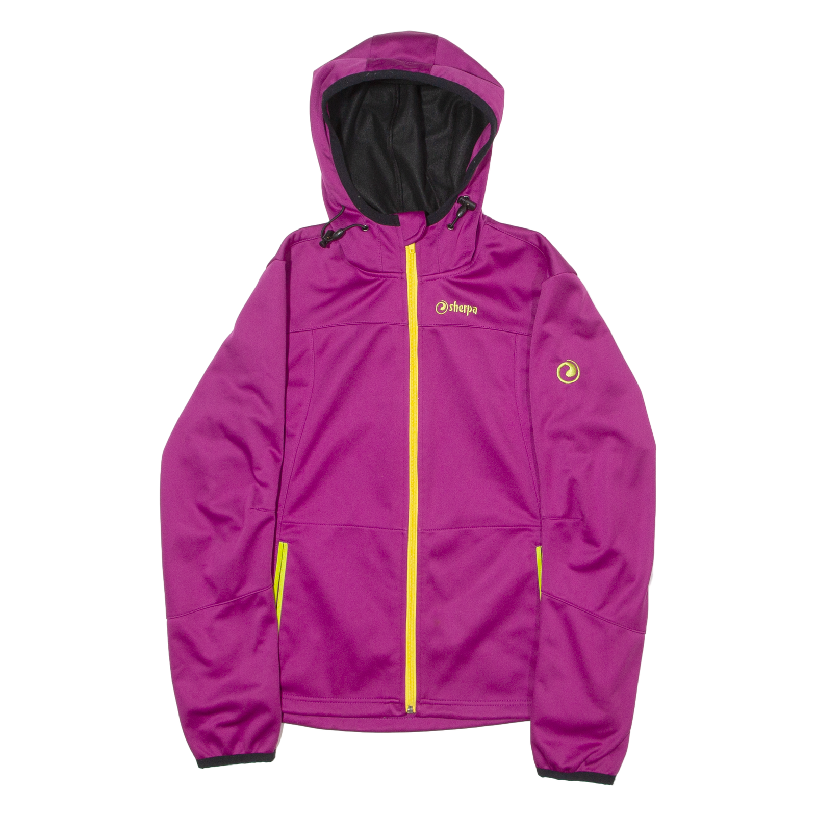 SHERPA Womens Shell Jacket Purple Hooded L Refurbished - N/A refurbished available on Cerqular