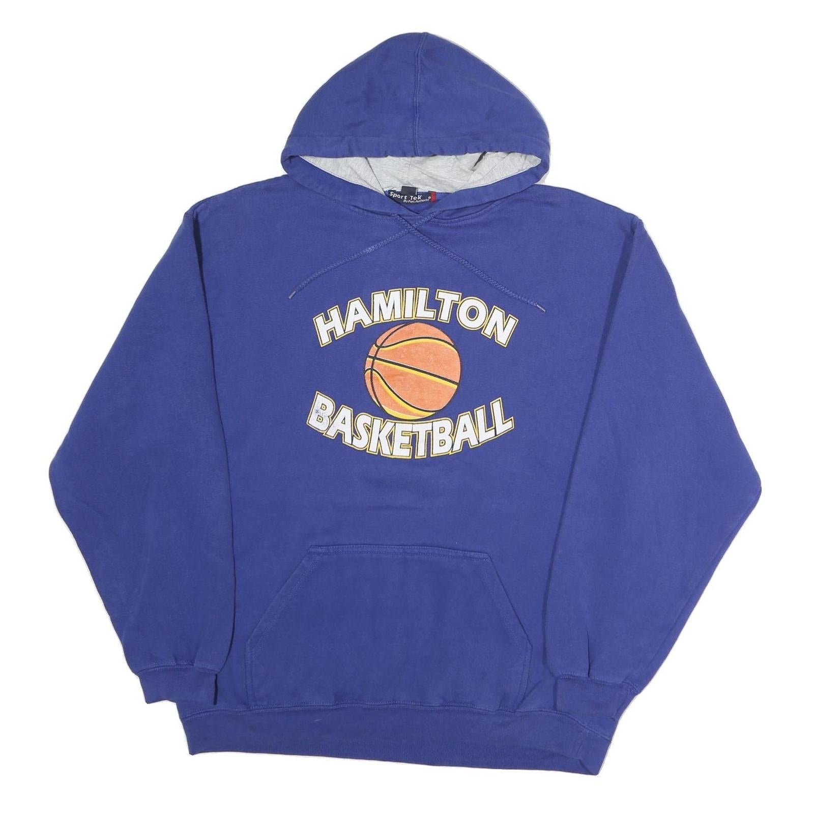 Buy SPORTTEK Mens Blue Hamilton Basketball Pullover Hoodie L Cotton Printed Graphic Refurbished - $23.39 SPORTTEK Mens Blue Hamilton Basketball Pullover Hoodie L Cotton Printed Graphic Refurbished - N/A refurbished available on Cerqular