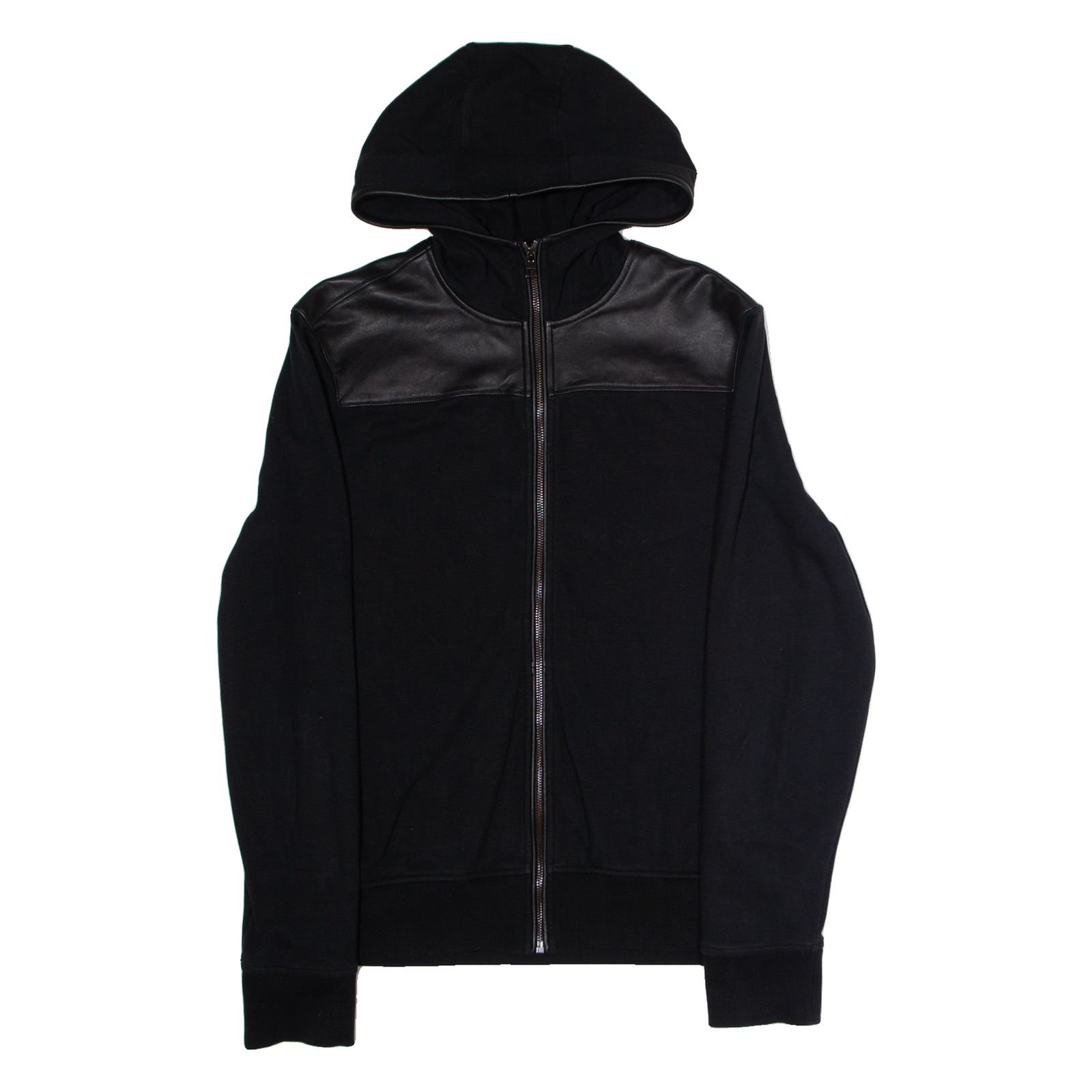 MICHAEL KORS Mens Track Jacket Black Hooded Colourblock M Refurbished - N/A refurbished available on Cerqular