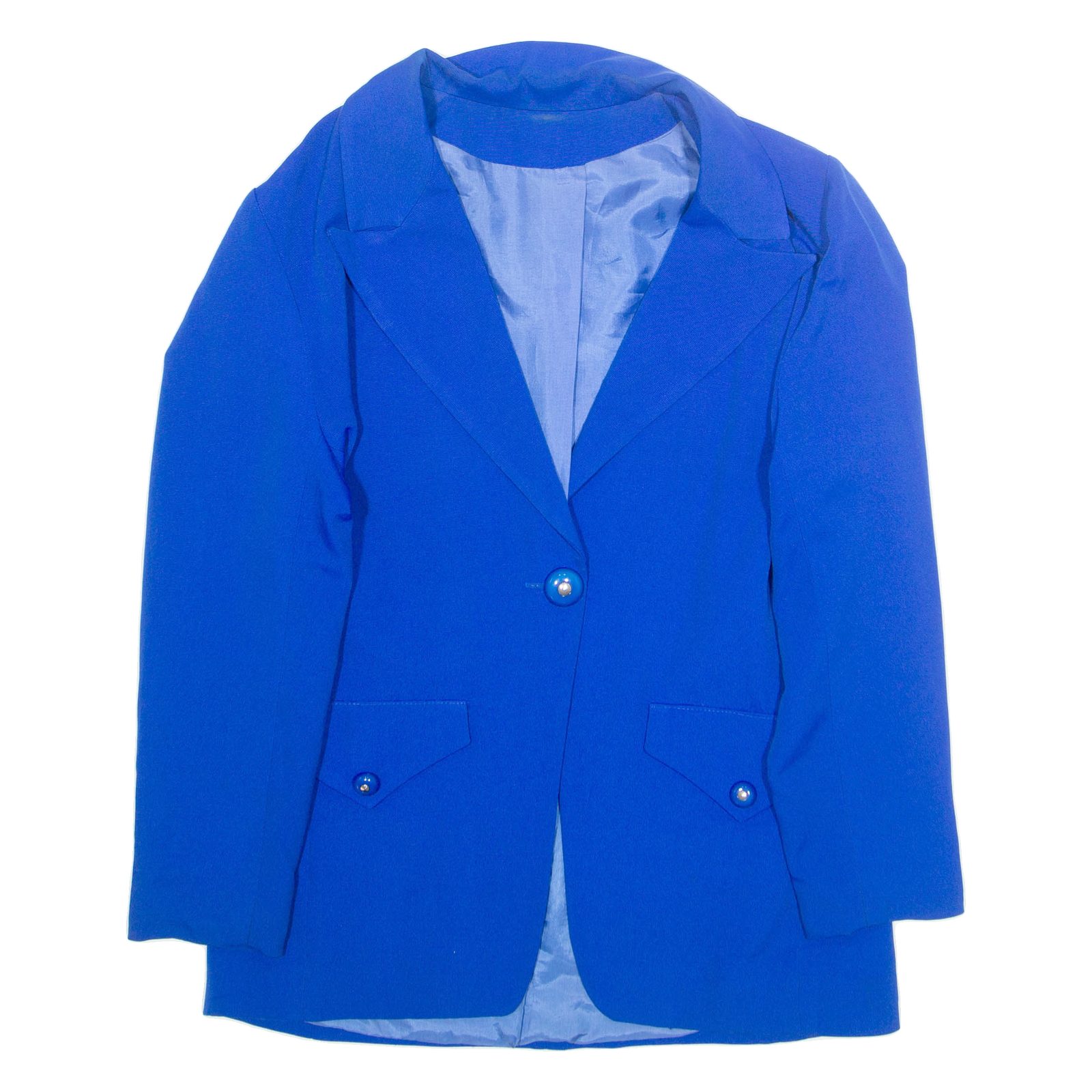 Womens Blazer Jacket Blue L Refurbished - N/A refurbished available on Cerqular