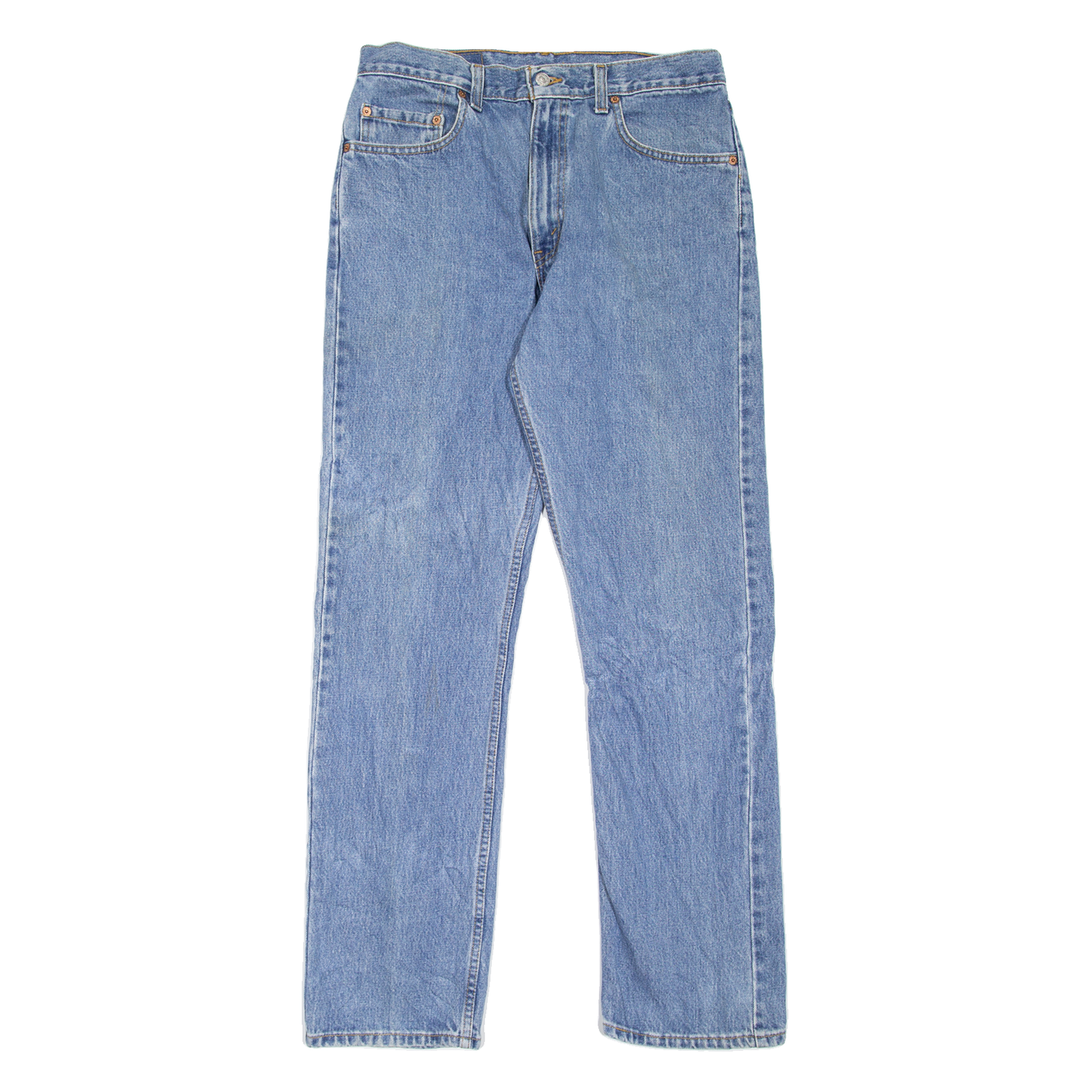LEVI'S 505 Jeans Mens Blue Regular Straight 90s W31 L32 Refurbished - N/A refurbished available on Cerqular