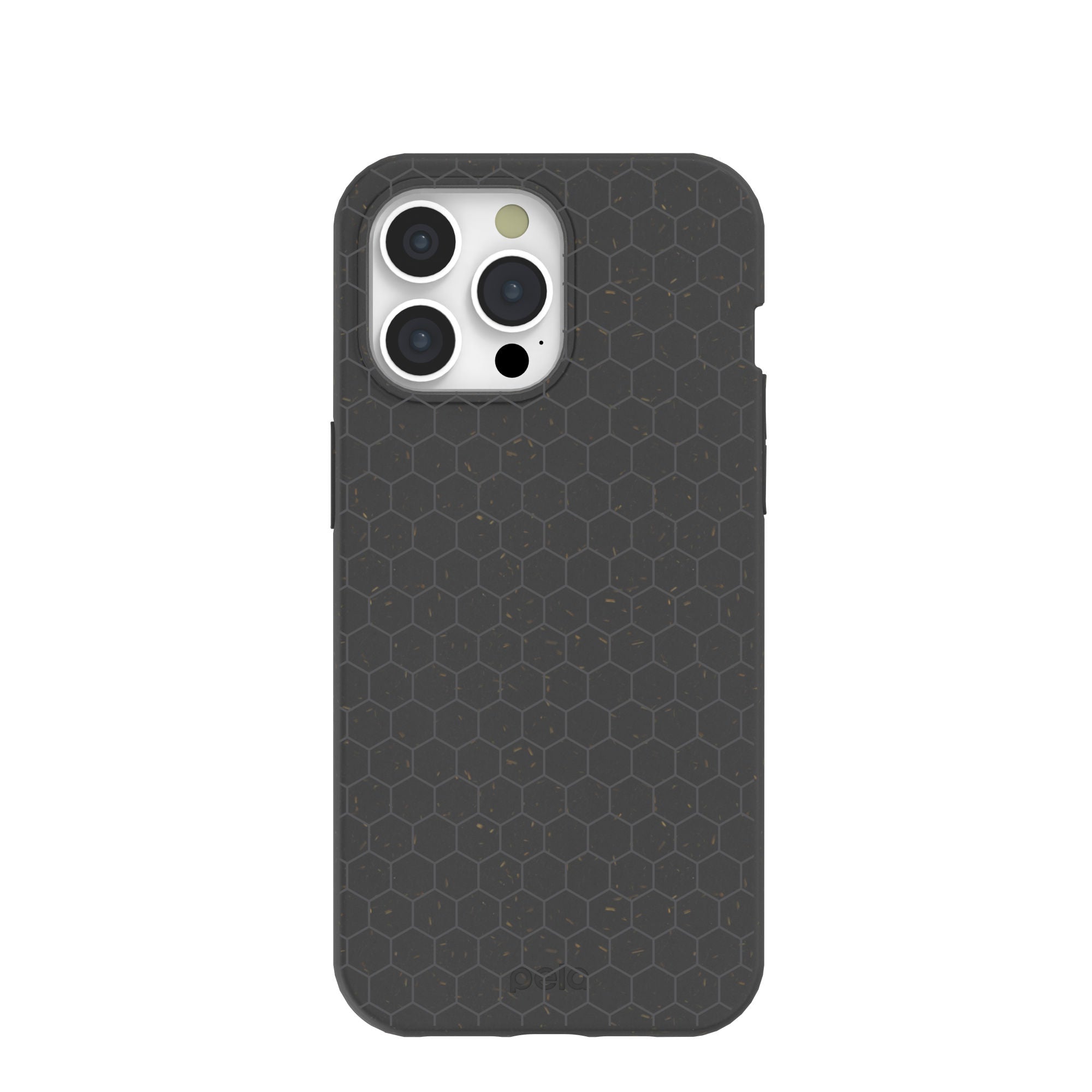 Black Hexclad iPhone 15 Pro Max Case Refurbished - Pela Case refurbished available on Cerqular