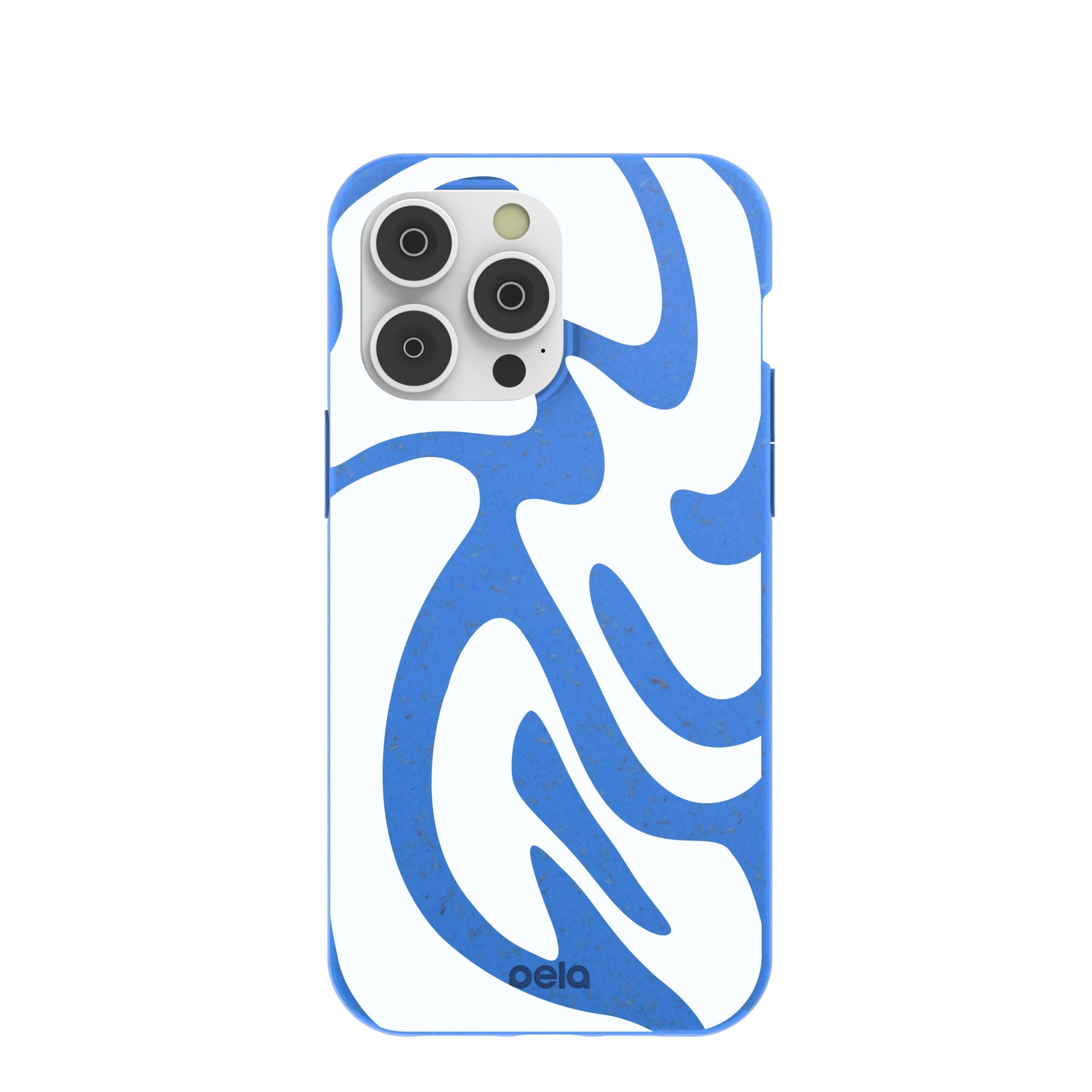 Electric Blue Blue Crush iPhone 14 Pro Max Case Refurbished - Pela Case refurbished available on Cerqular