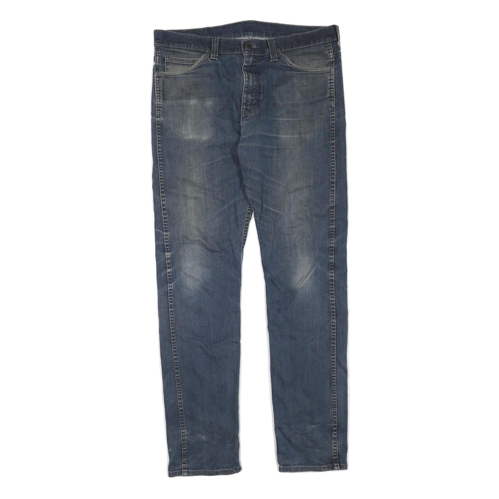 LEVI'S Mens Regular Fit Blue Denim Jeans W33 L34 Vintage Style Casual Zip Refurbished - N/A refurbished available on Cerqular