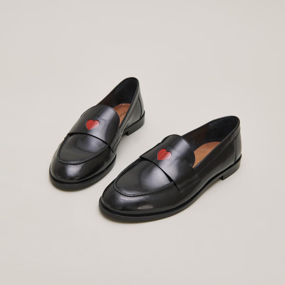 264- Donjuan Cuir Glace Noir | Color: NOIR | Size: 39 Refurbished - Rue Madame is a known brand, and the standardized name is " refurbished available on Cerqular
