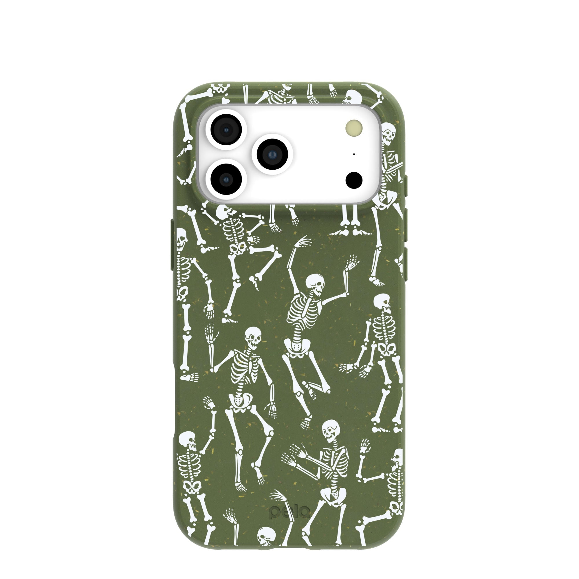 Forest Floor Boogie Bones iPhone 17 Pro Max Case | MagSafe Compatibility: With MagSafe Refurbished - Pela Case refurbished available on Cerqular