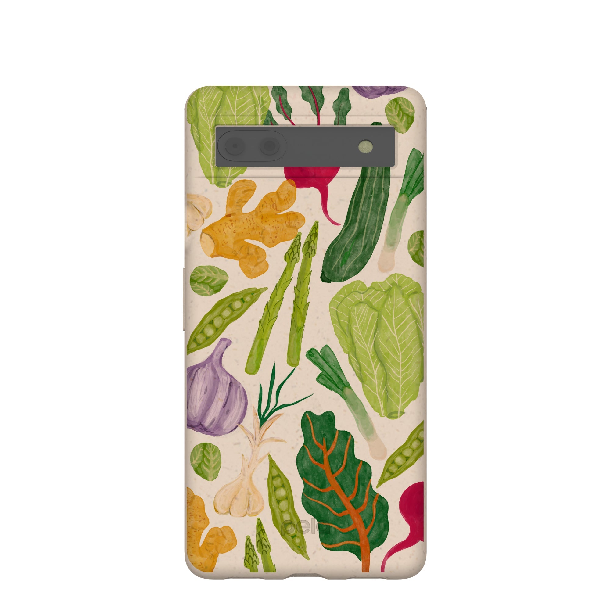 Seashell Veggie Patch Google Pixel 6a Case Refurbished - Pela Case refurbished available on Cerqular