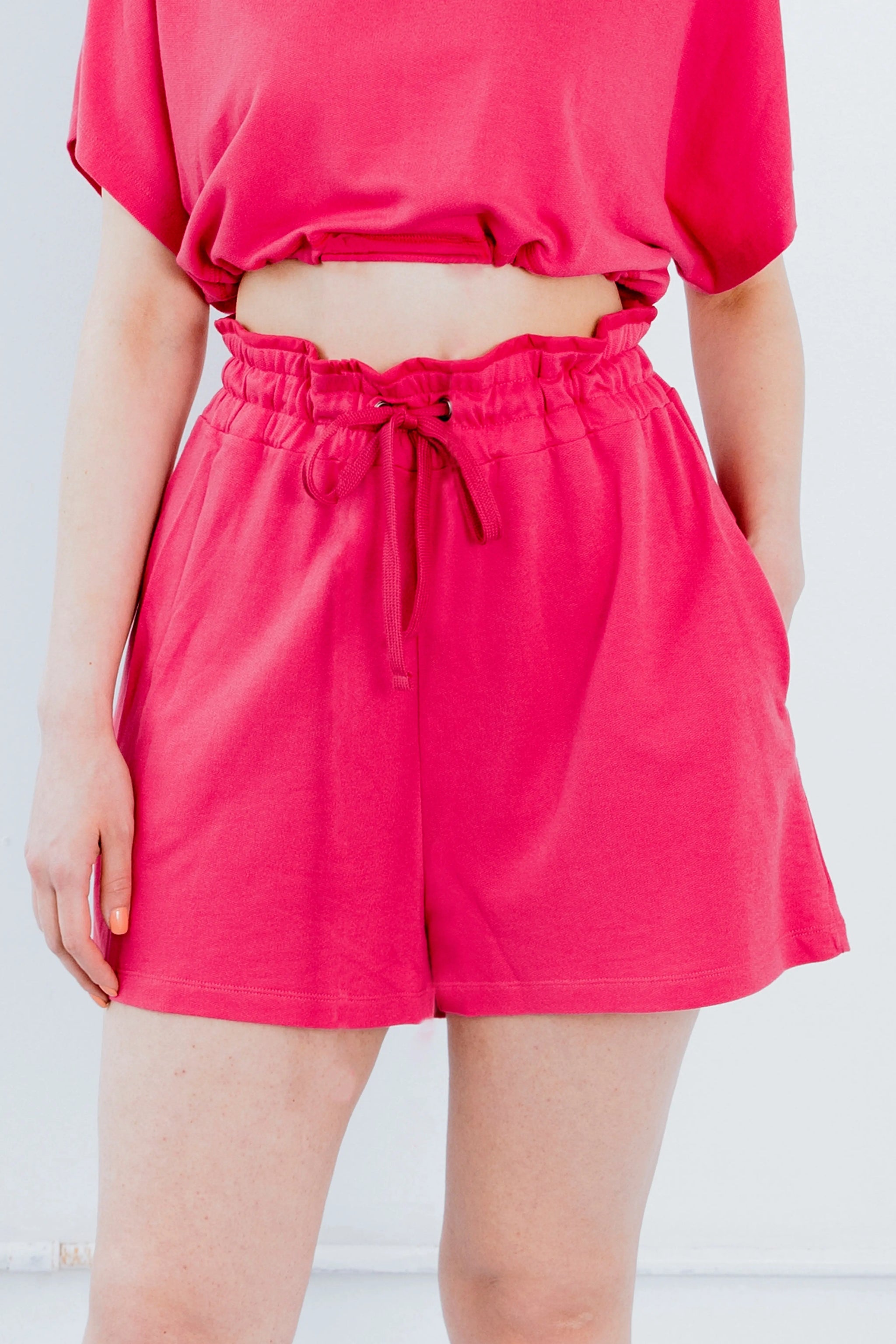 Upcycled - Playsuit - Shorts in Pink | Size: M/L Refurbished - N/A (Note: There is no well-known brand by this name refurbished available on Cerqular