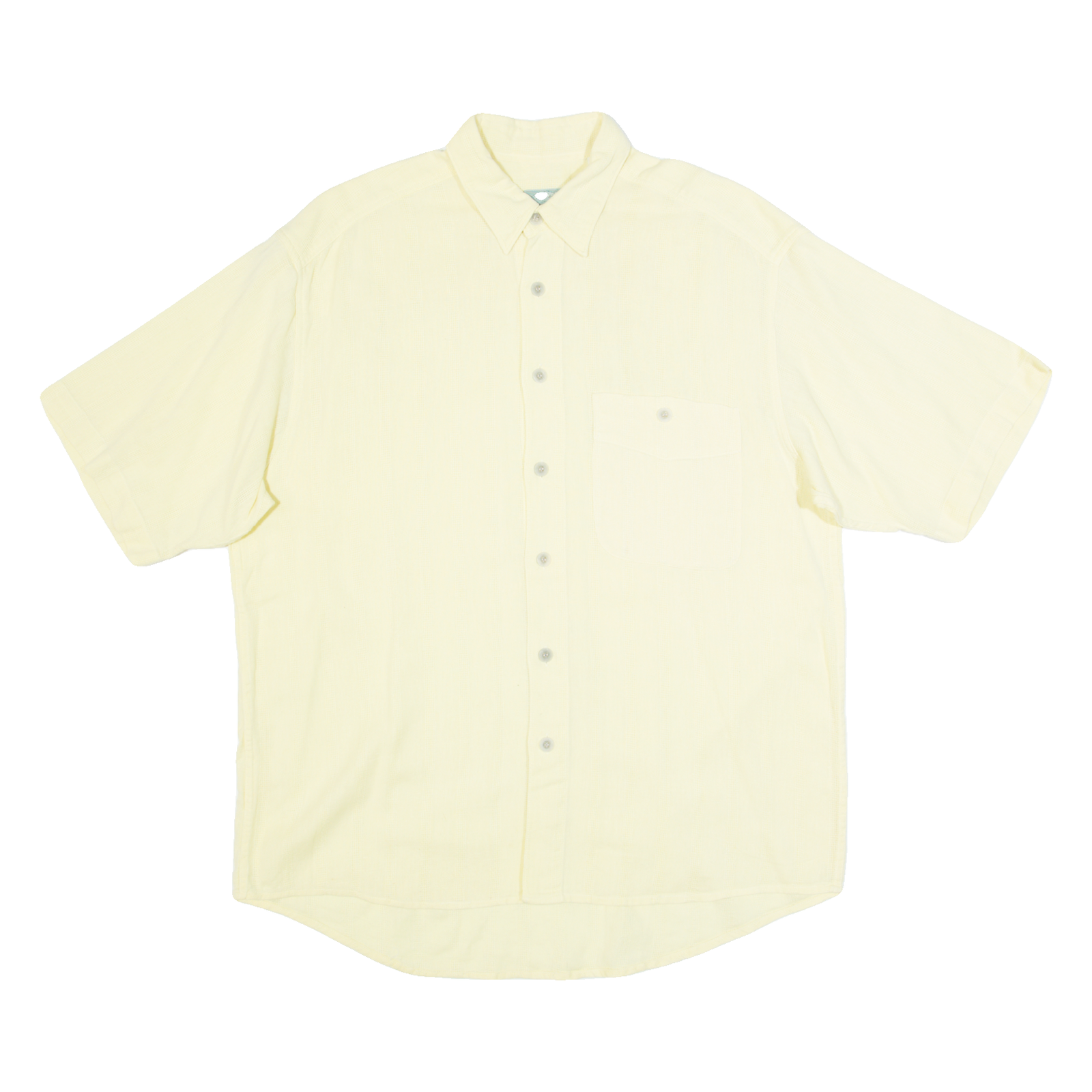LETS GO Mens Plain Shirt Yellow L Refurbished - N/A refurbished available on Cerqular