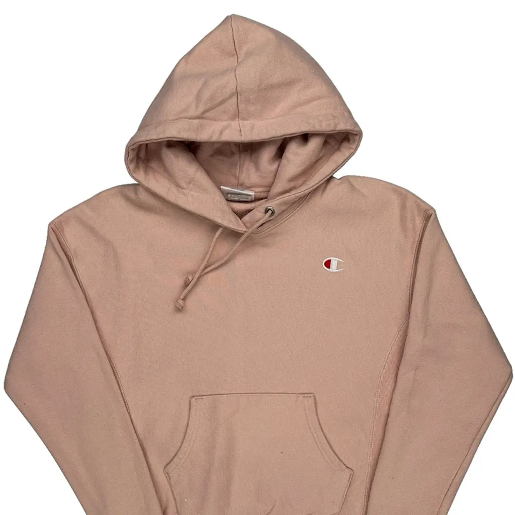 Buy Reverse Weave Champion Hoodie - Small Pink Cotton Refurbished - $66.99 Reverse Weave Champion Hoodie - Small Pink Cotton Refurbished - Thrifted (note: this is a term often used to describe second- refurbished available on Cerqular