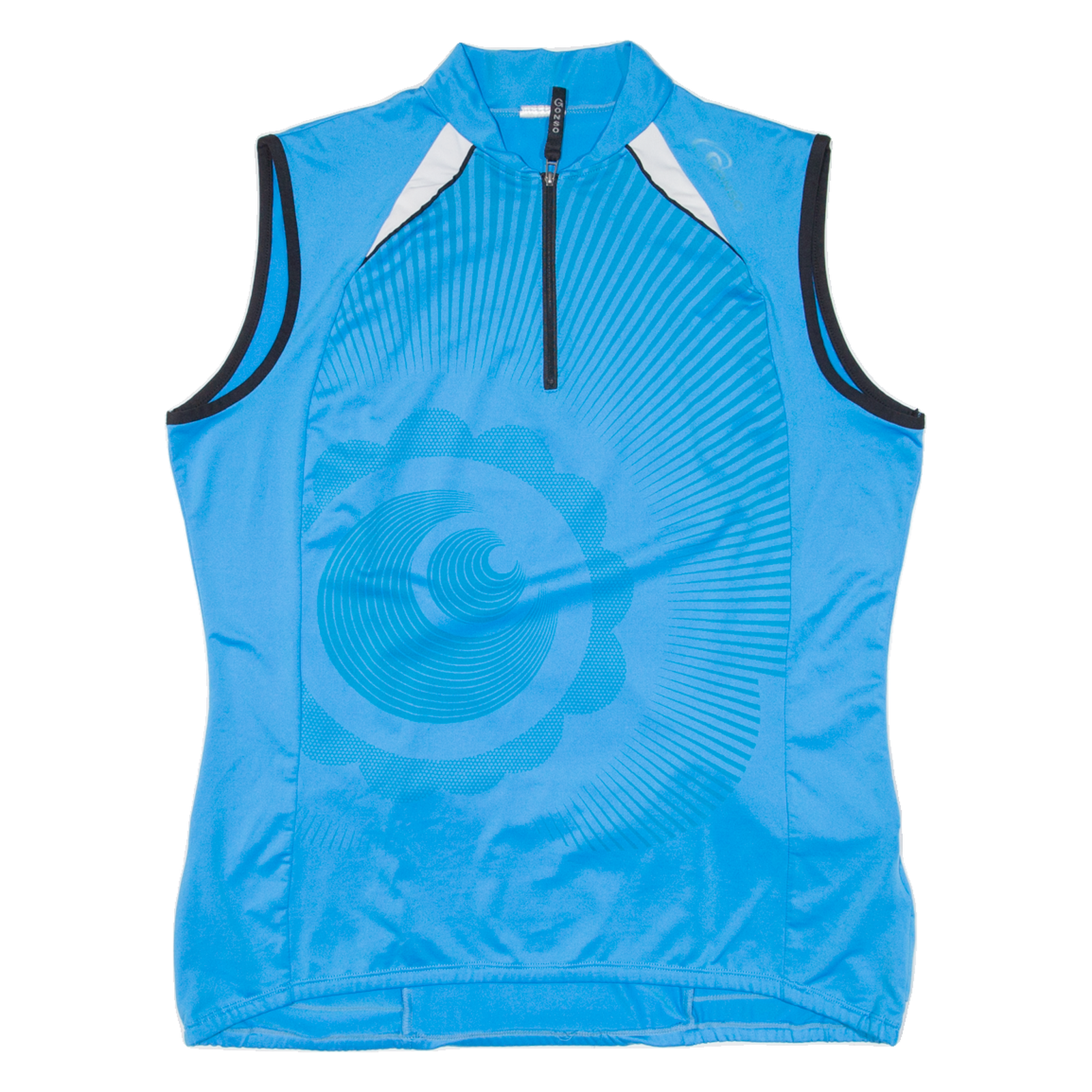 GONSO Cycling Mens Jersey Blue Sleeveless 1/4 Zip XL Refurbished - N/A refurbished available on Cerqular