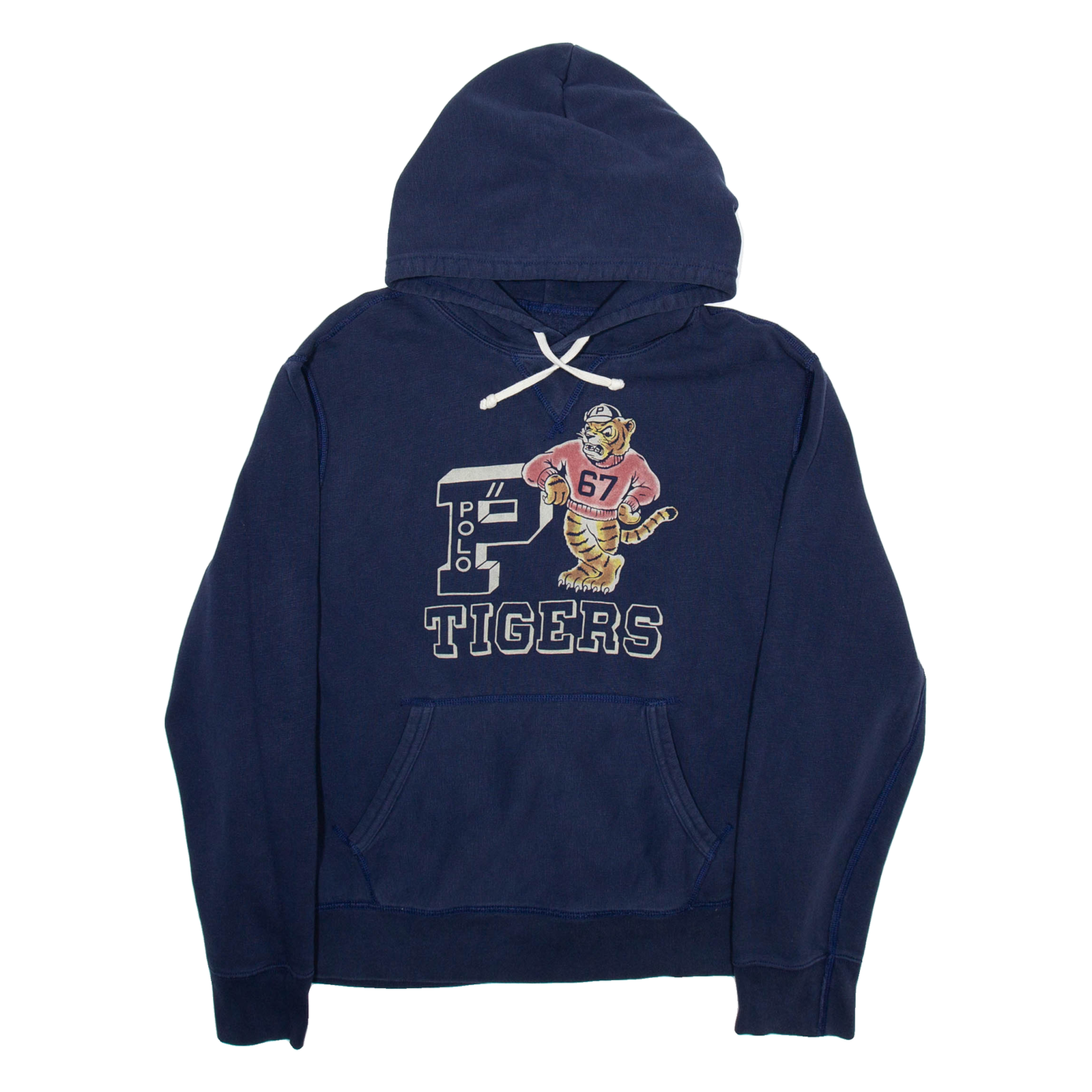 POLO RALPH LAUREN Limited Edition Tigers Mens Blue Hoodie L Refurbished - N/A refurbished available on Cerqular