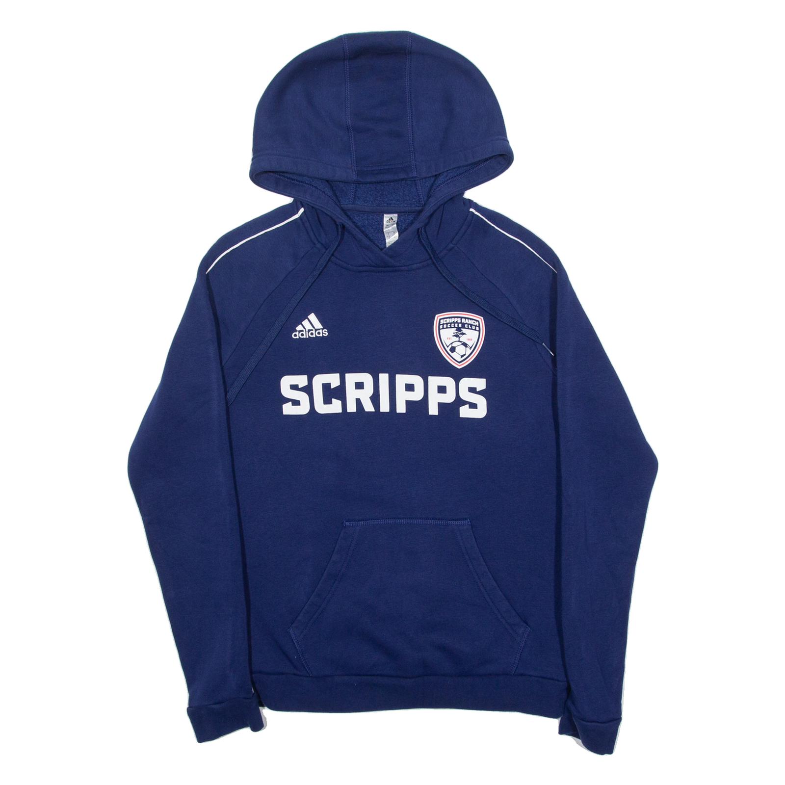 ADIDAS Scripps Ranch Soccer Club Womens Blue Hoodie USA S Refurbished - N/A refurbished available on Cerqular
