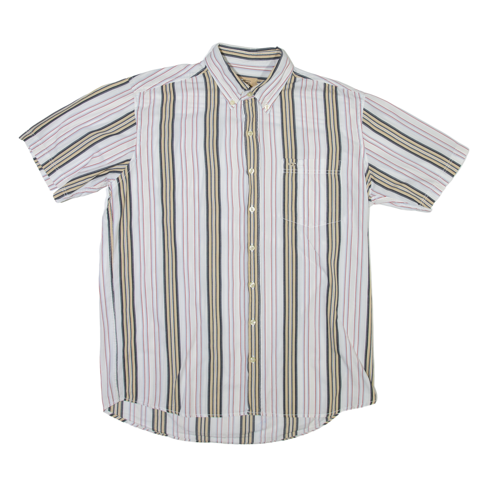 CAMEL ACTIVE Mens Shirt White Striped L Refurbished - N/A refurbished available on Cerqular