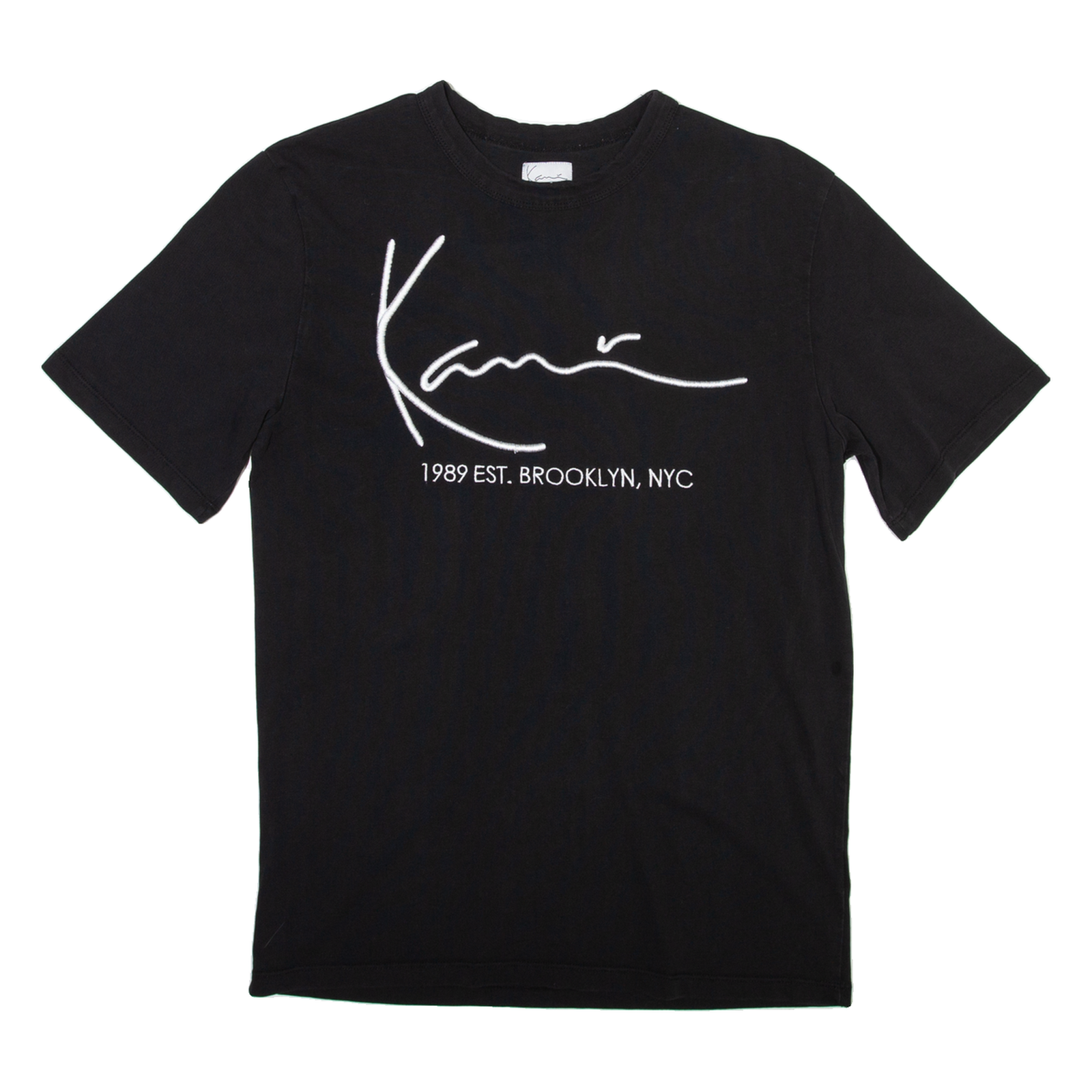 KARL KANI Mens T-Shirt Black XS Refurbished - N/A refurbished available on Cerqular