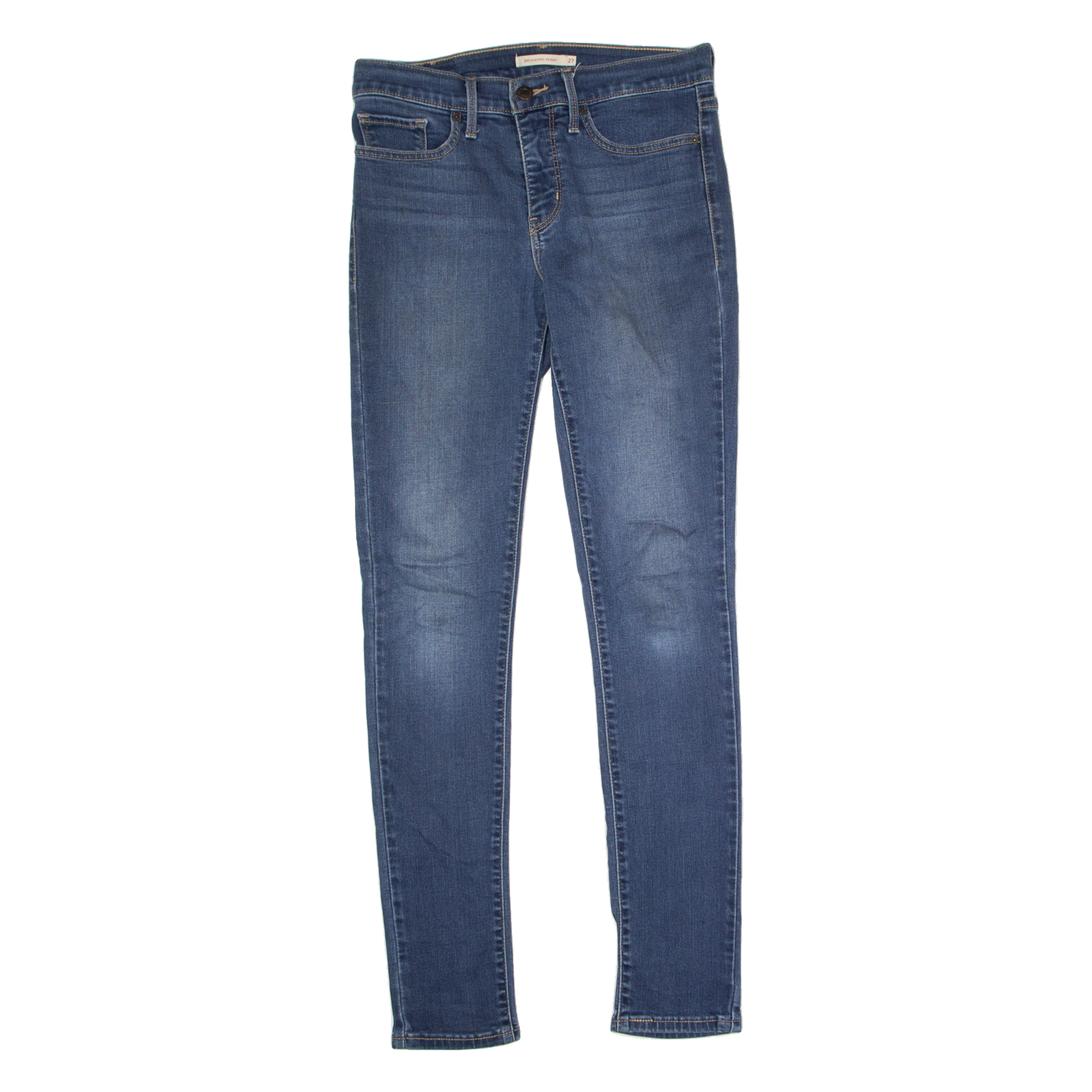 LEVI'S 311 Shaping Womens Jeans Blue Regular Skinny Stone Wash W27 L30 Refurbished - N/A refurbished available on Cerqular