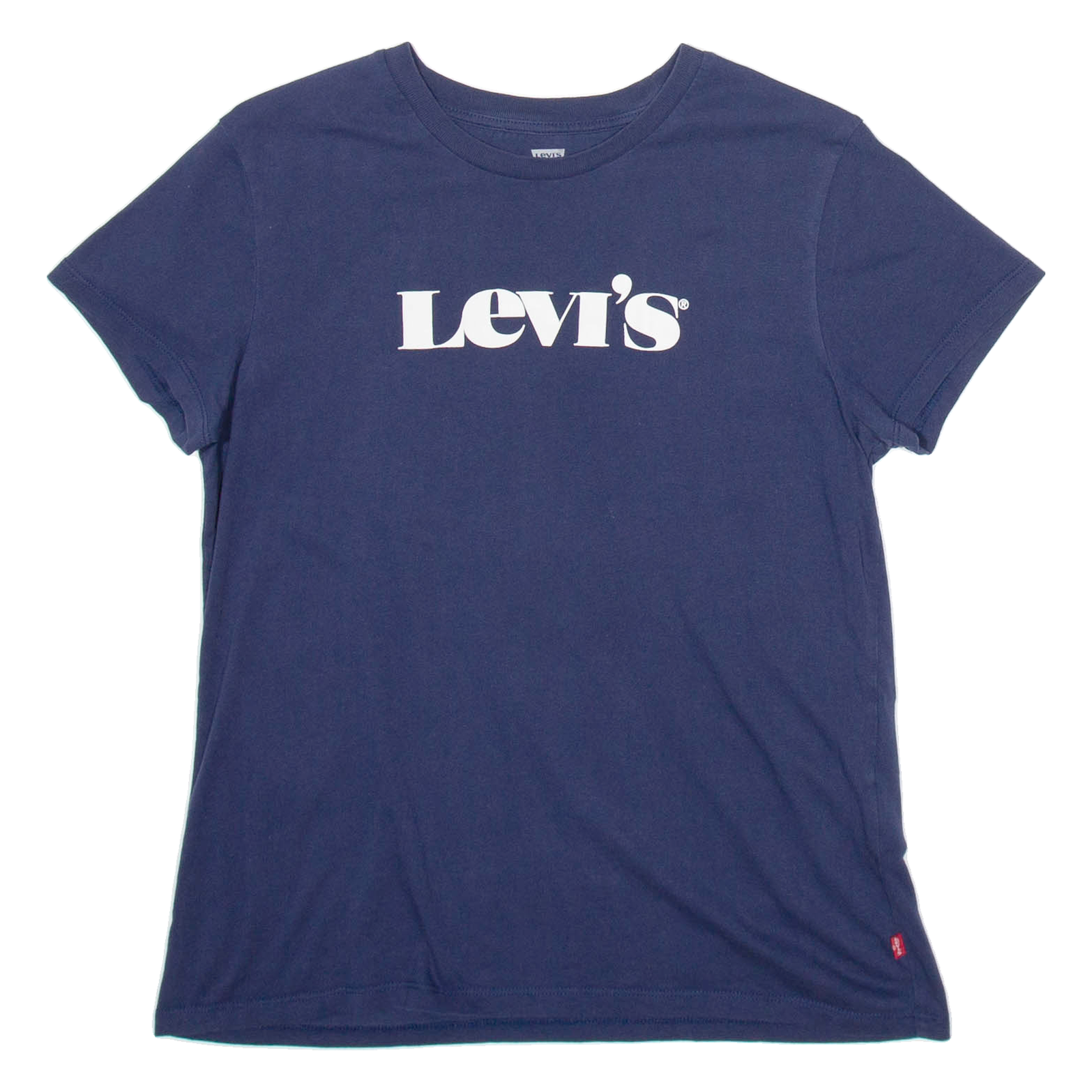 LEVI'S Womens T-Shirt Blue S Refurbished - N/A refurbished available on Cerqular