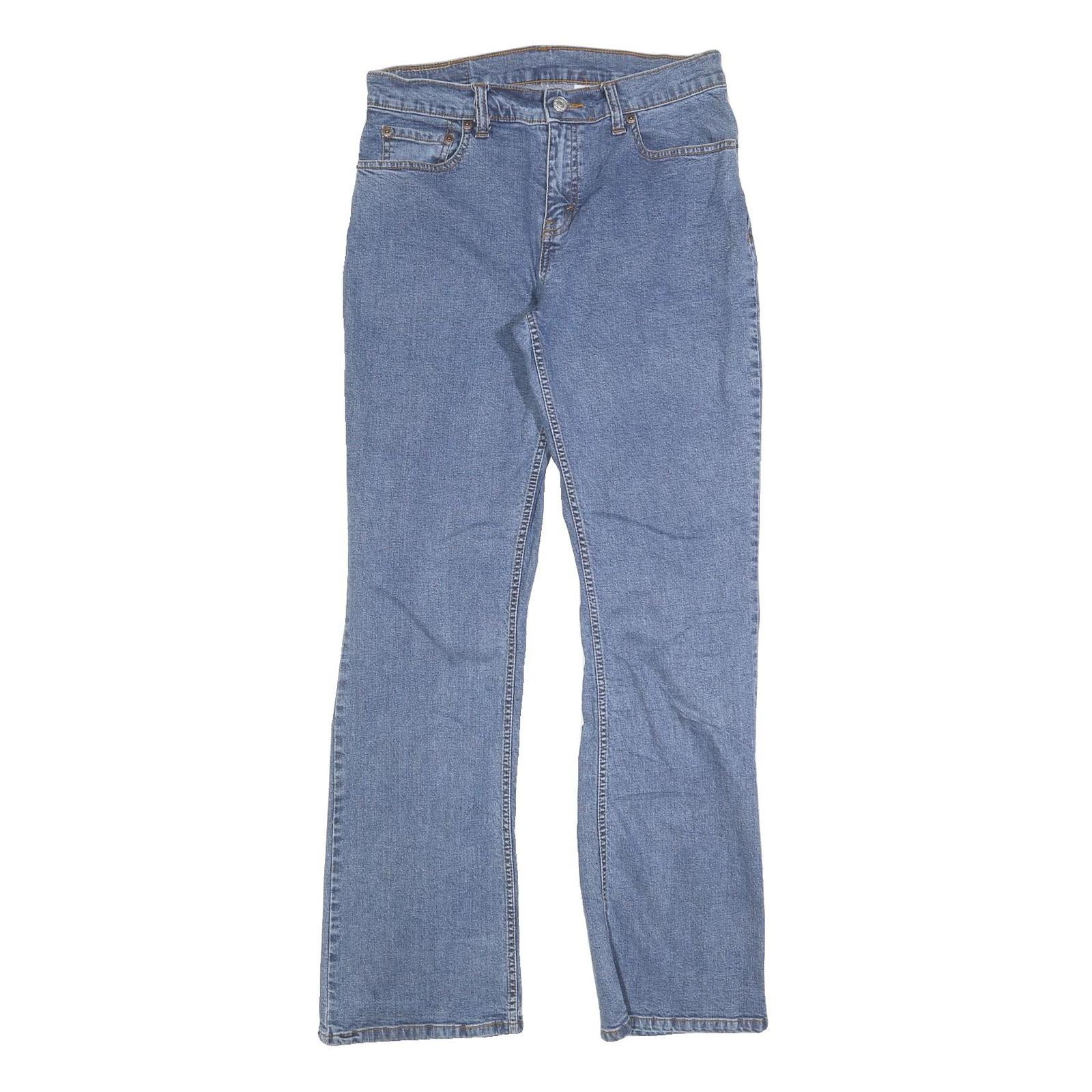 LEVI'S Womens Regular Blue Denim Jeans Medium W28 L30 Classic Cotton Blend Zip Refurbished - N/A refurbished available on Cerqular
