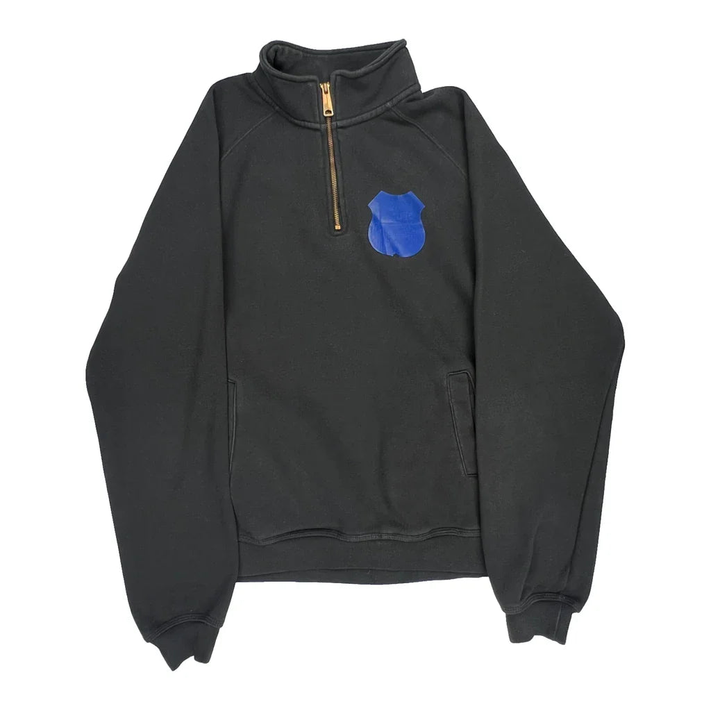 St. Louis, Missouri Carhartt Graphic 1/4 Zip - Large Black Cotton Refurbished - Thrifted (note: this is a term often used to describe second- refurbished available on Cerqular