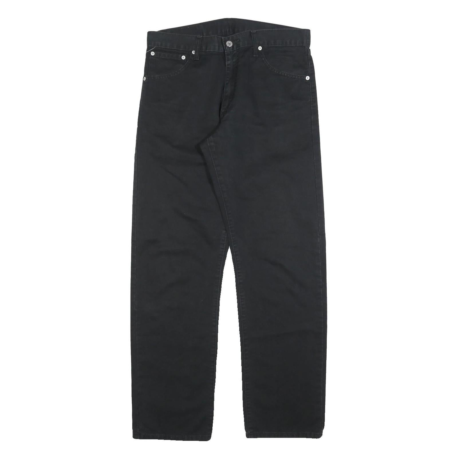 Buy LEVI'S Mens Cotton Blend Black Regular Straight Trousers W33 L32 Casual Zip Refurbished - $41.59 LEVI'S Mens Cotton Blend Black Regular Straight Trousers W33 L32 Casual Zip Refurbished - N/A refurbished available on Cerqular