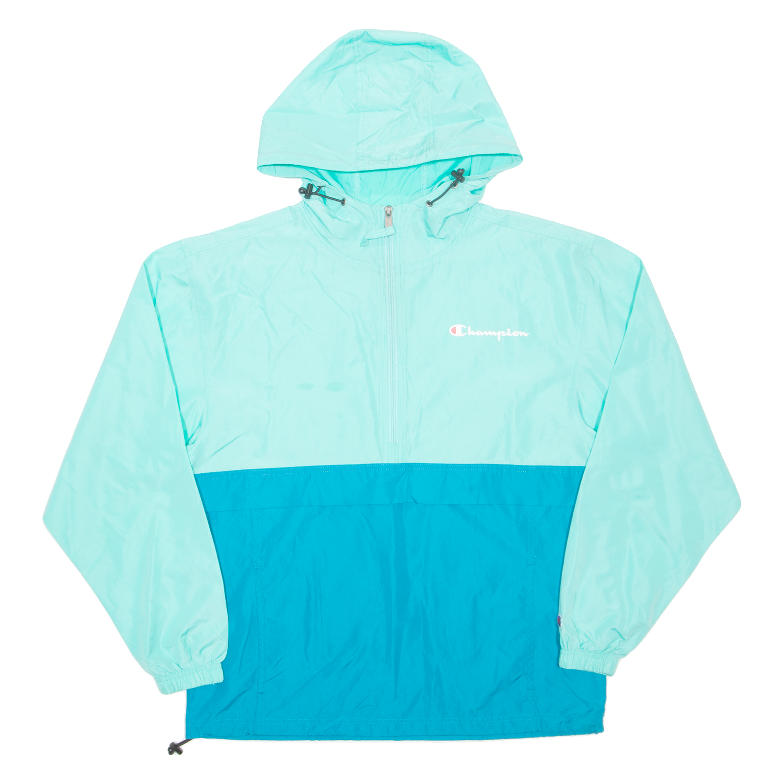 CHAMPION Mens Anorak Jacket Blue Hooded S Refurbished - N/A refurbished available on Cerqular