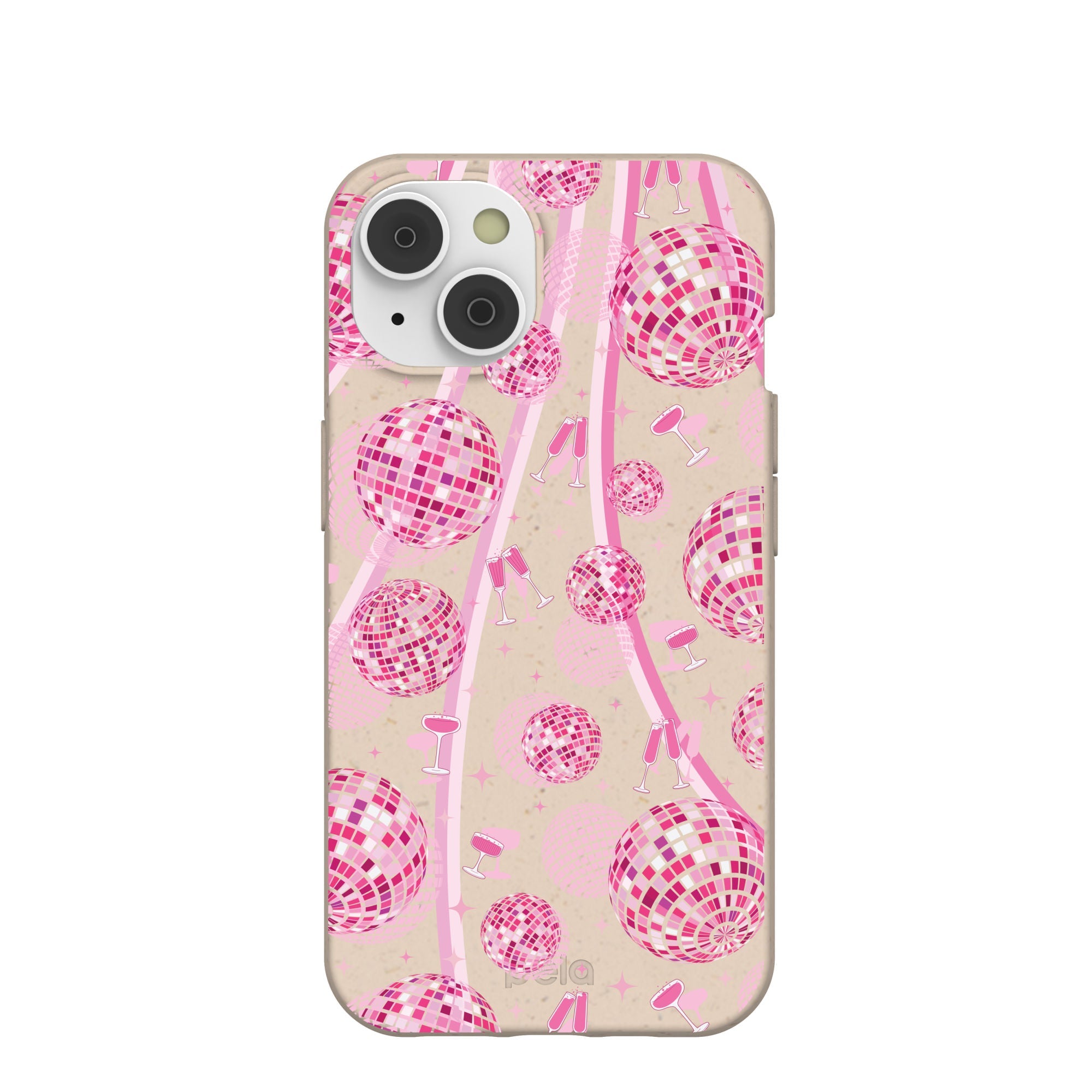 Seashell Dancing Lights iPhone 14/16e Case Refurbished - Pela Case refurbished available on Cerqular