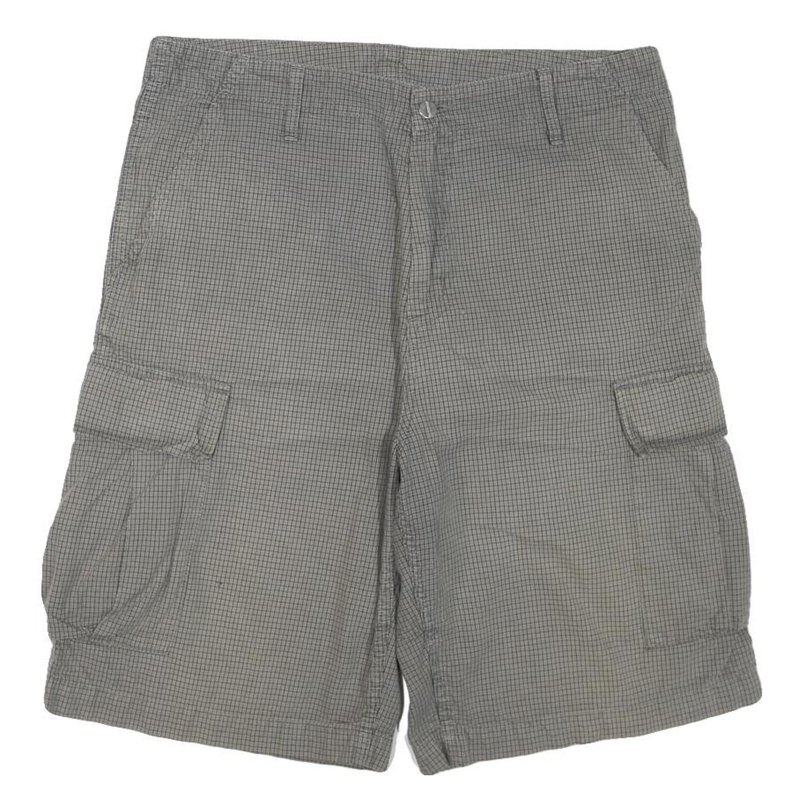 Buy CARHARTT Mens Grey Cargo Shorts L W36 Checked Pattern Workwear Casual Refurbished - $41.59 CARHARTT Mens Grey Cargo Shorts L W36 Checked Pattern Workwear Casual Refurbished - N/A refurbished available on Cerqular