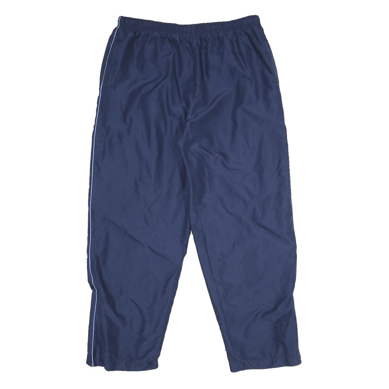 CHAMPION Mens Joggers Navy Blue XL W34 Lightweight Sportswear Elastic Waist Refurbished - N/A refurbished available on Cerqular