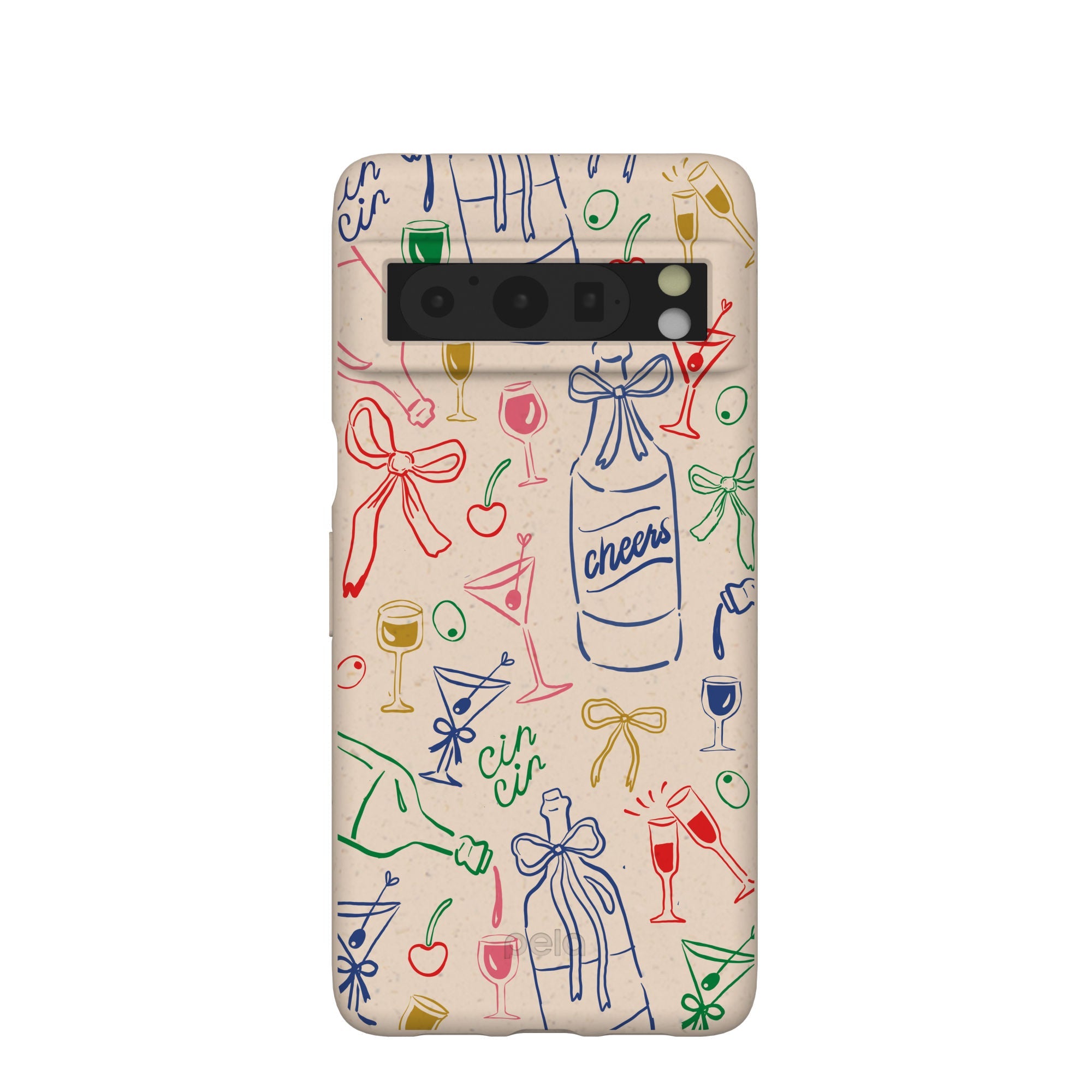 Seashell Midnight Toast Google Pixel 8 Pro Case Refurbished - Pela Case refurbished available on Cerqular