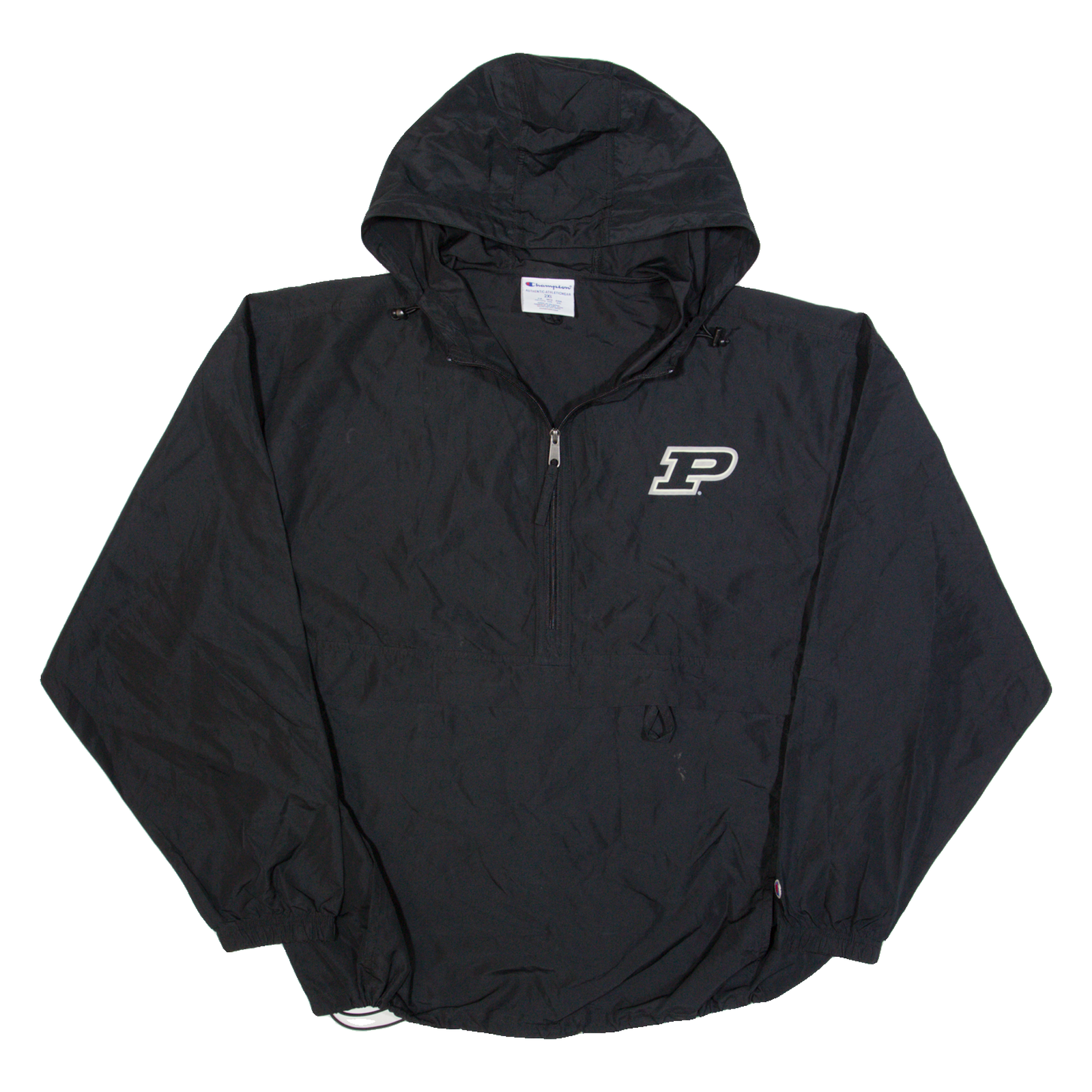 CHAMPION Purdue Boilermakers Mens Anorak Jacket Blue USA Hooded 2XL Refurbished - N/A refurbished available on Cerqular