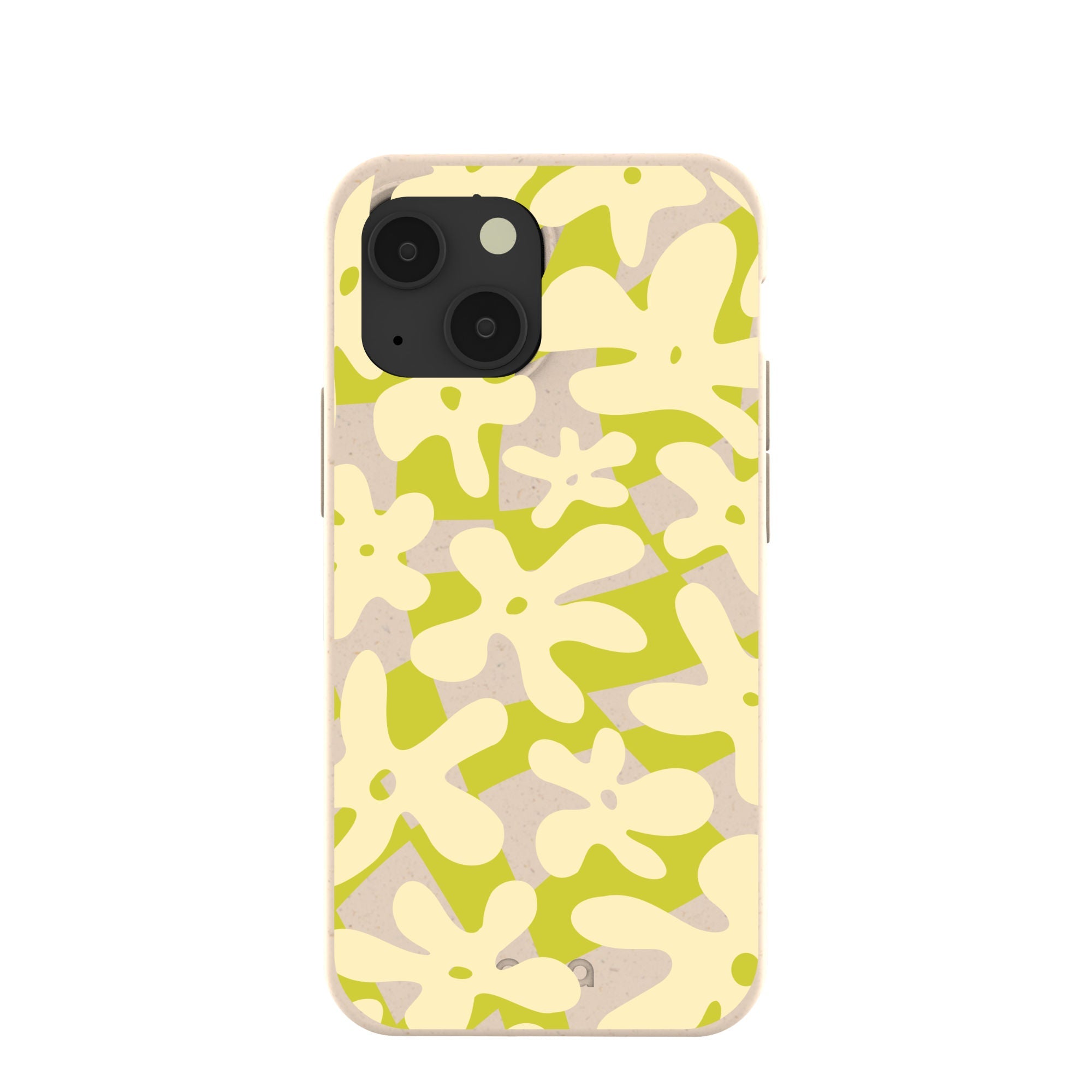 Seashell Floral Daze iPhone 13 Mini Case Refurbished - Pela Case refurbished available on Cerqular