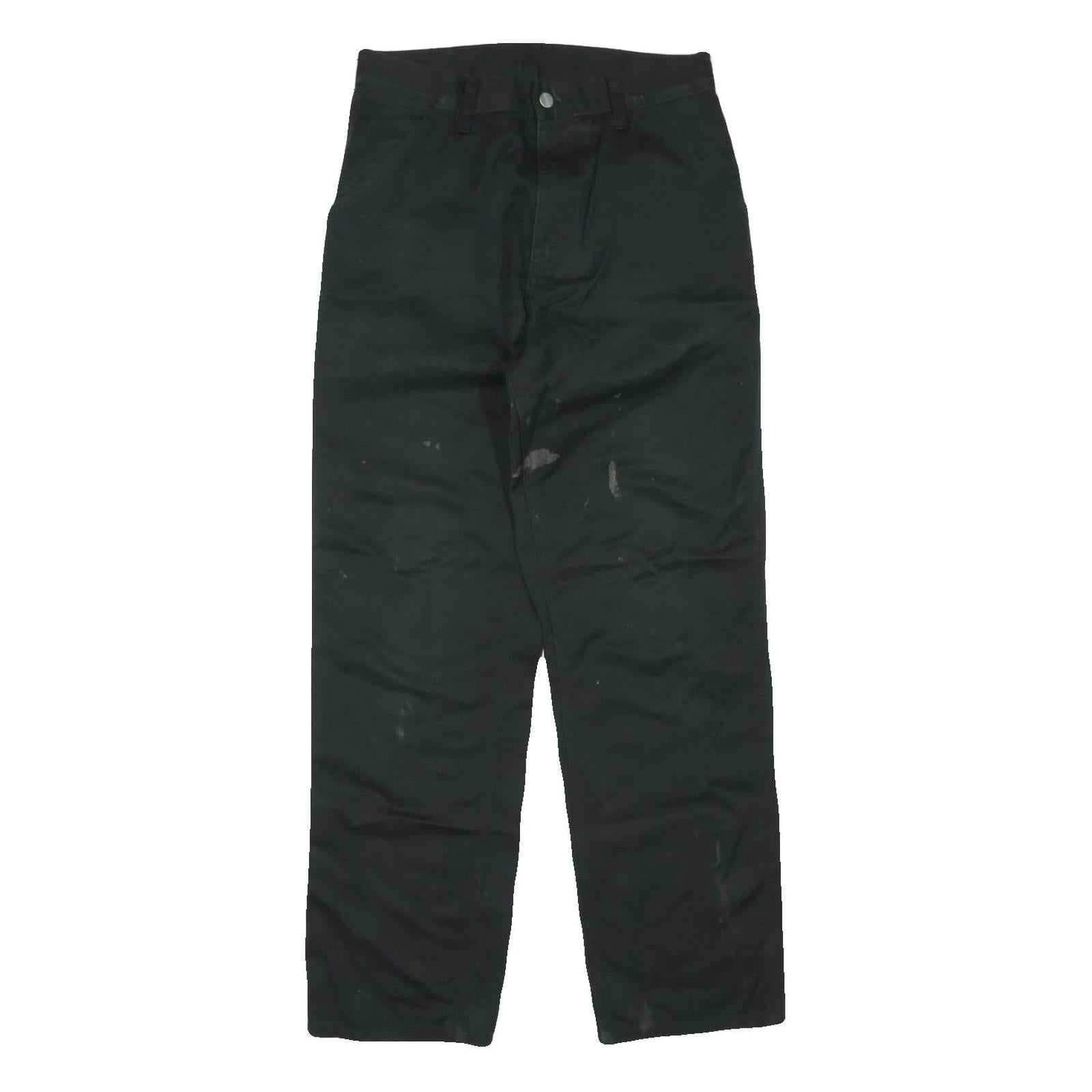CARHARTT Mens Jeans Black Regular Straight Denim W30 L32 Durable Workwear Refurbished - N/A refurbished available on Cerqular