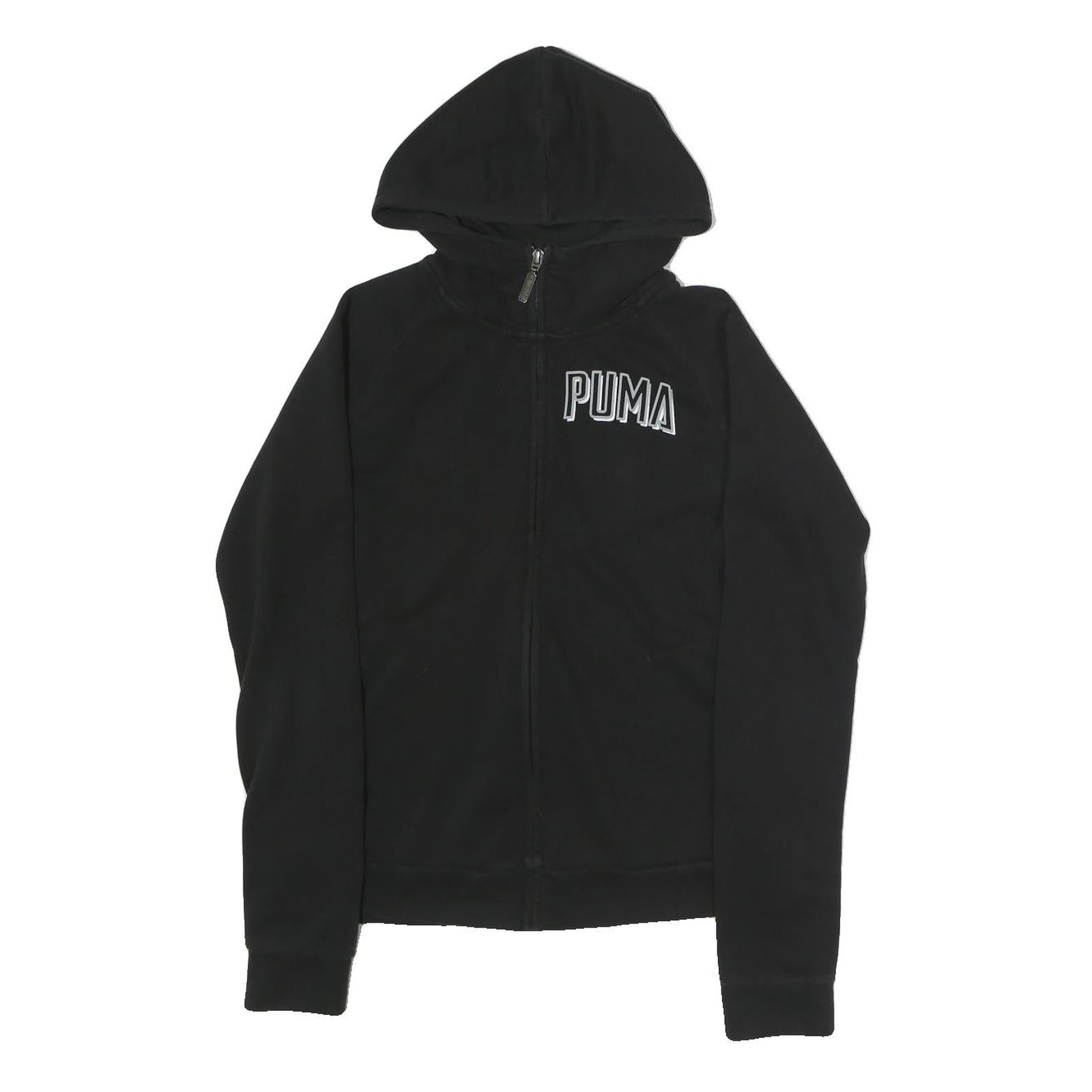 Buy PUMA Womens Black Hoodie S Full Zip Cotton Blend Casual Sportswear Refurbished - $35.09 PUMA Womens Black Hoodie S Full Zip Cotton Blend Casual Sportswear Refurbished - N/A refurbished available on Cerqular