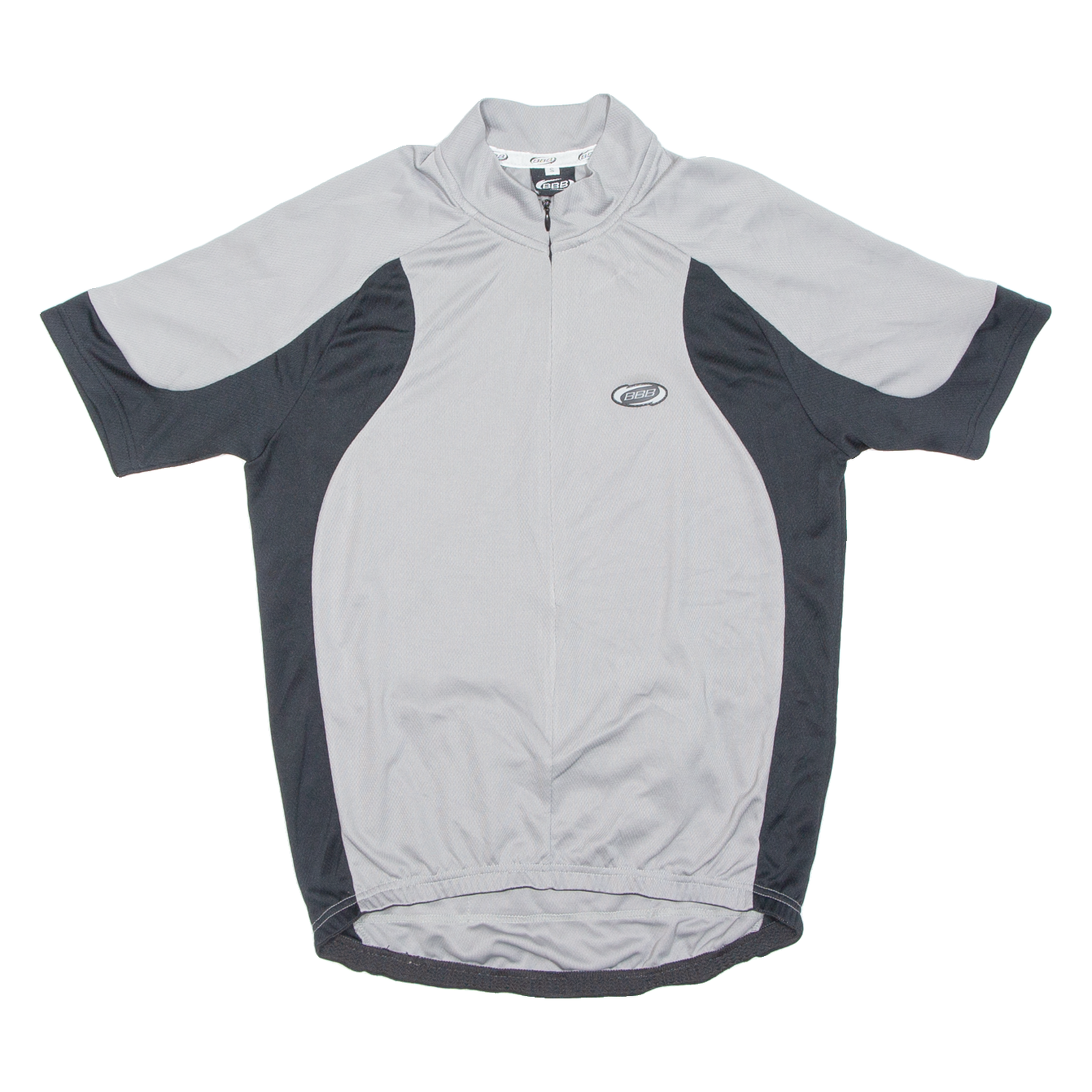 Cycling Mens Jersey Grey 1/2 Zip S Refurbished - N/A refurbished available on Cerqular