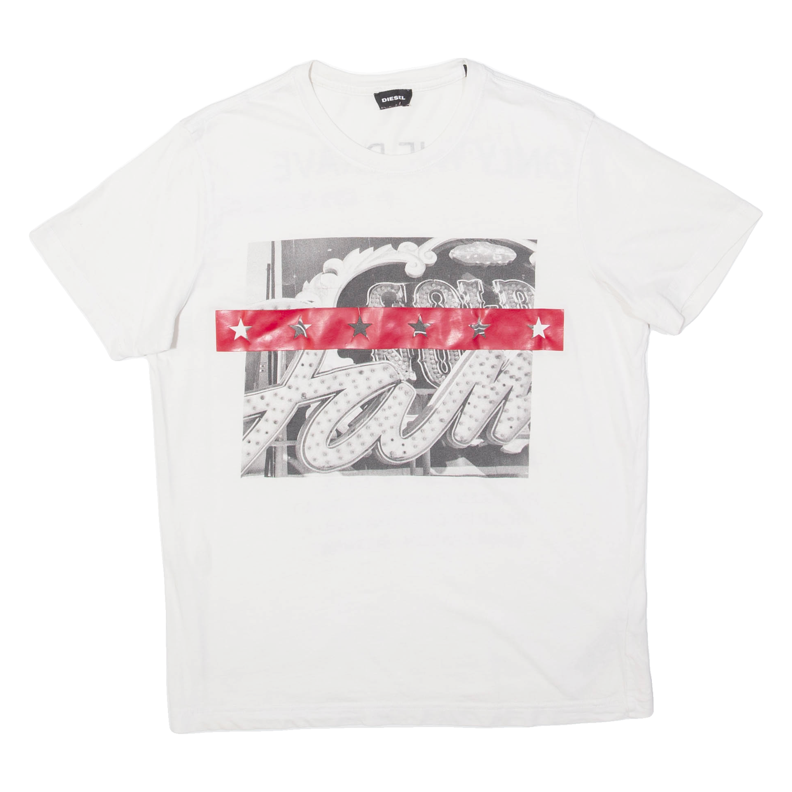 Buy DIESEL Mens T-Shirt White S Refurbished - $10.13 DIESEL Mens T-Shirt White S Refurbished - N/A refurbished available on Cerqular
