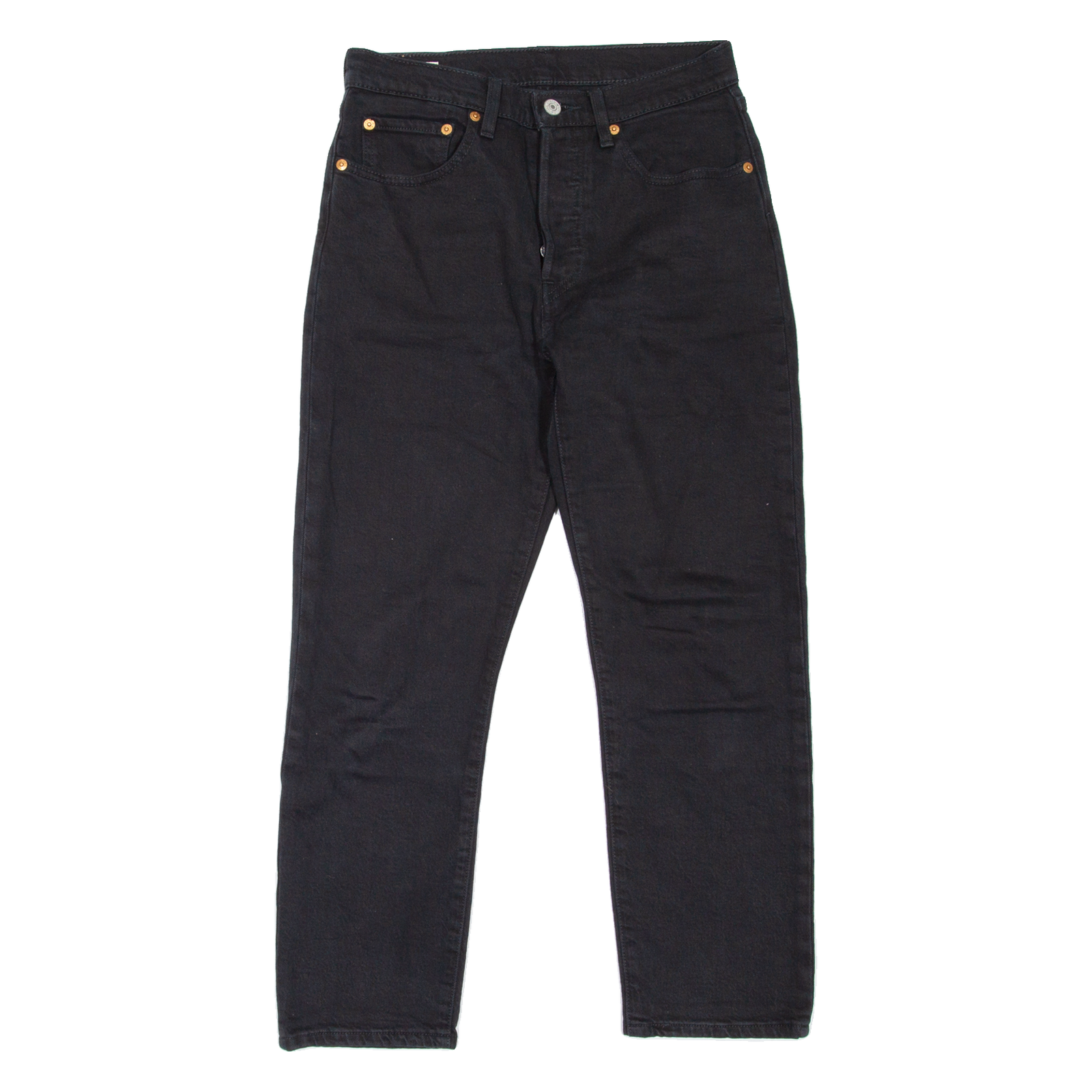 LEVI'S 501 BIG E Jeans Womens Black Regular Straight W26 L26 Refurbished - N/A refurbished available on Cerqular