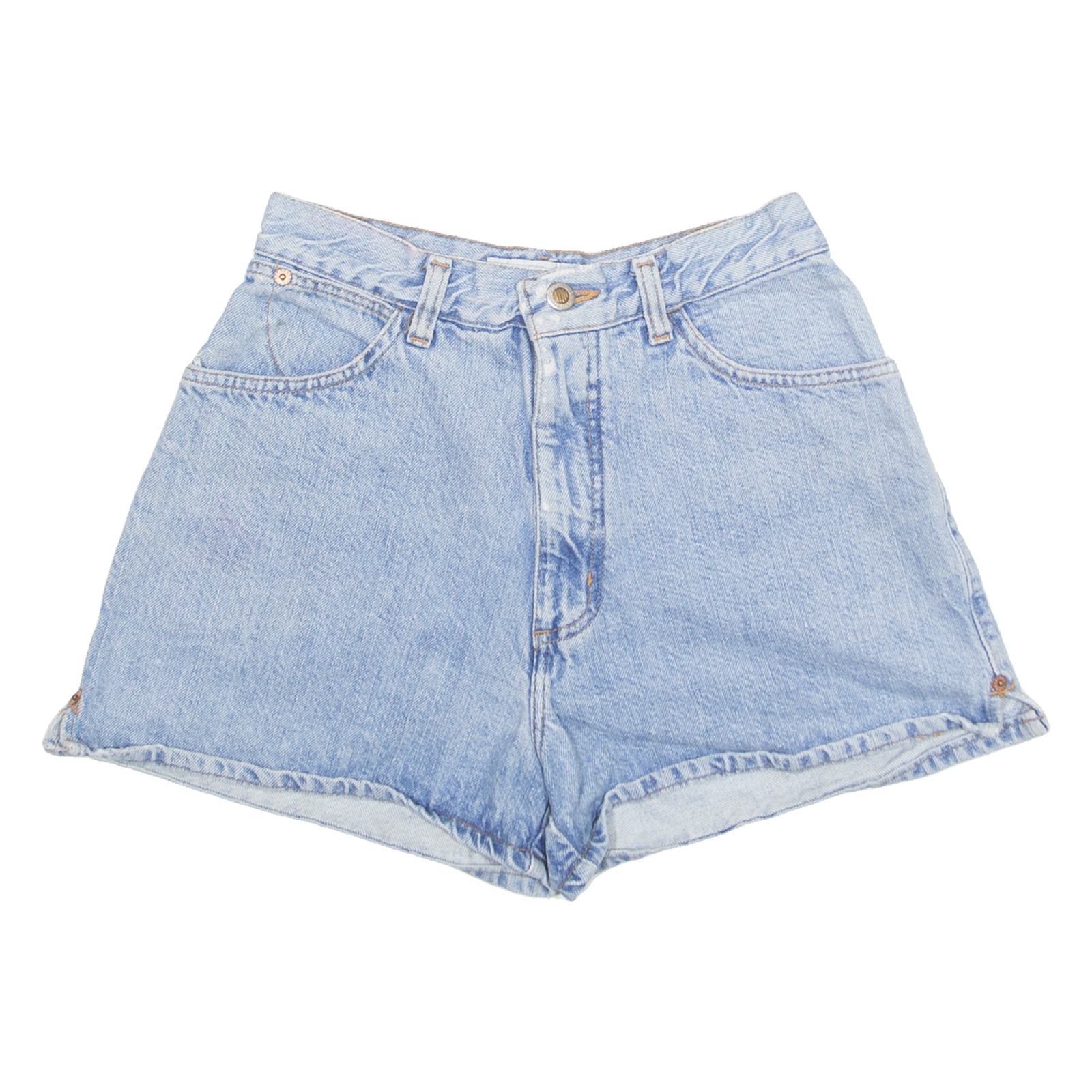 NUOVO High Waisted Womens Denim Shorts Blue XS W26 Refurbished - N/A refurbished available on Cerqular