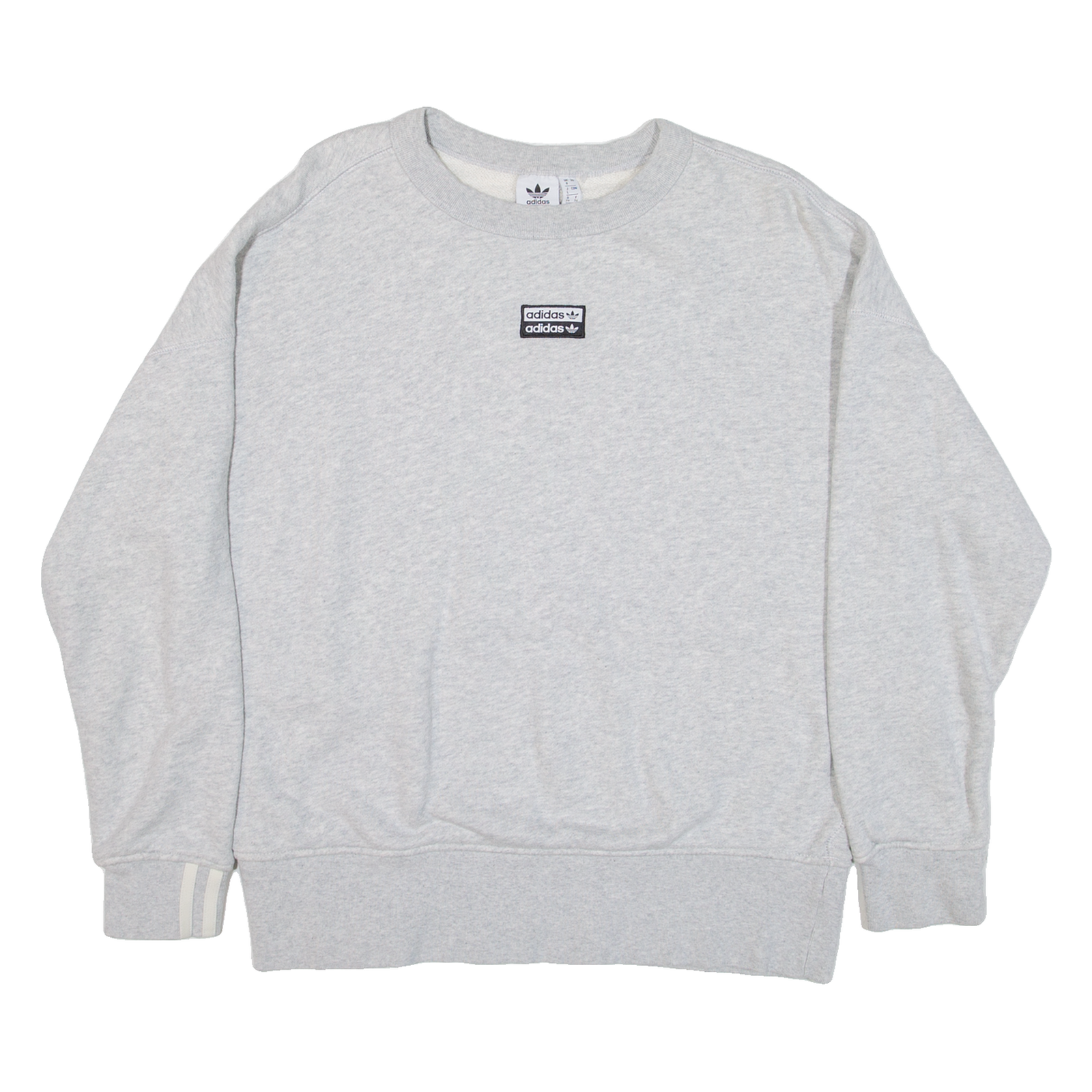 ADIDAS Womens Sweatshirt Grey UK 8 Refurbished - N/A refurbished available on Cerqular