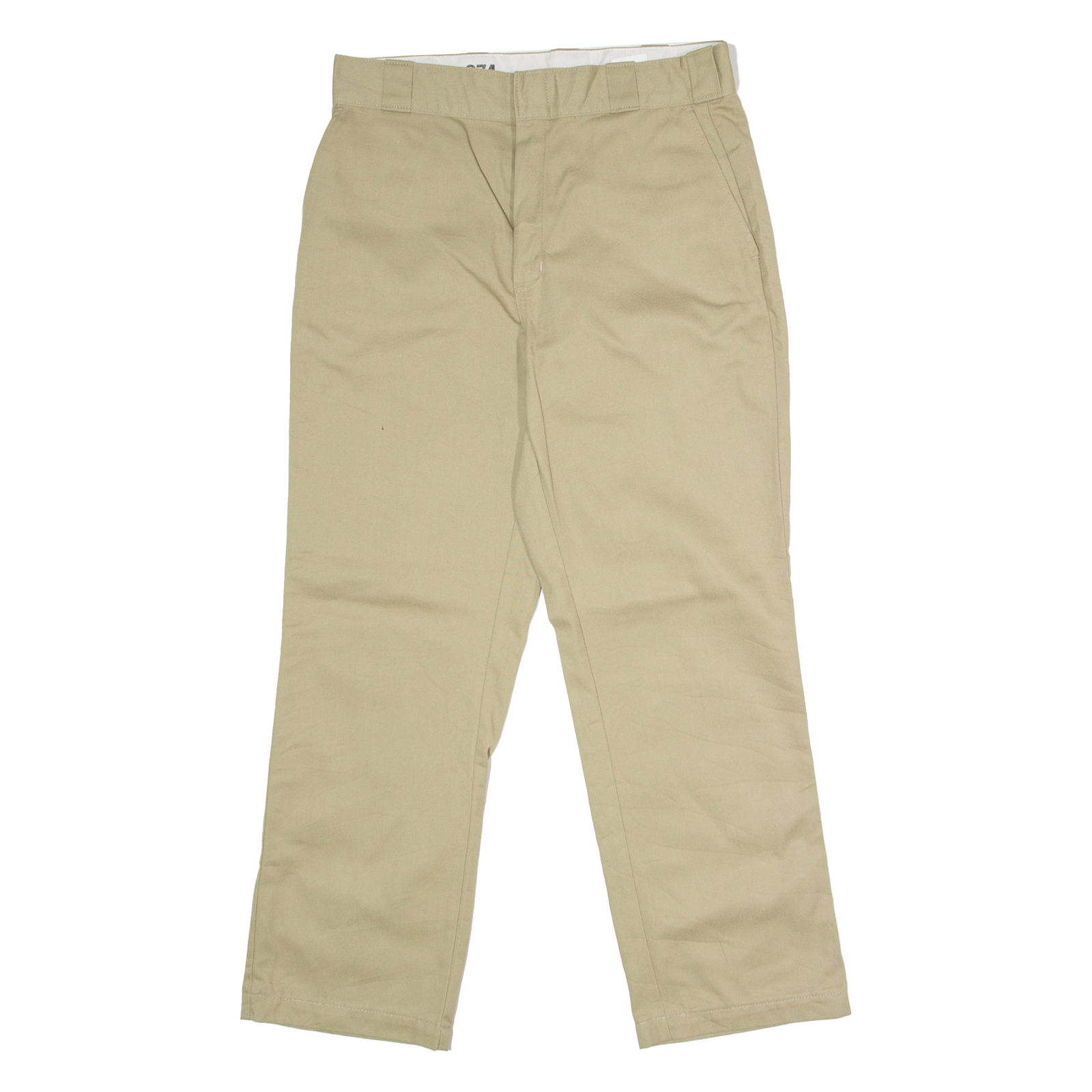 DICKIES 874 Icons Workwear Womens Twill Trousers Beige Classic Straight W32 L28 Refurbished - N/A refurbished available on Cerqular