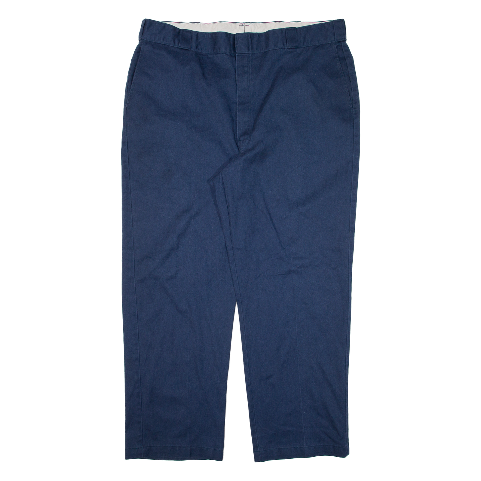 DICKIES Workwear Mens Trousers Blue Regular Straight W42 L30 Refurbished - N/A refurbished available on Cerqular