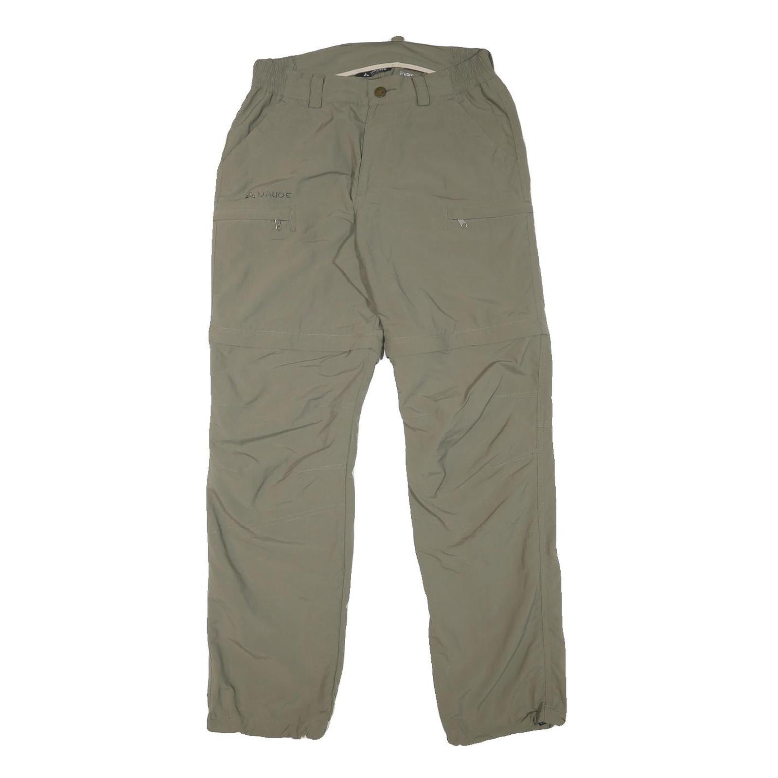 Buy VAUDE Mens Regular Fit Zip Closure Polyester Blend Beige Trousers W27 L30 Refurbished - $23.39 VAUDE Mens Regular Fit Zip Closure Polyester Blend Beige Trousers W27 L30 Refurbished - N/A refurbished available on Cerqular