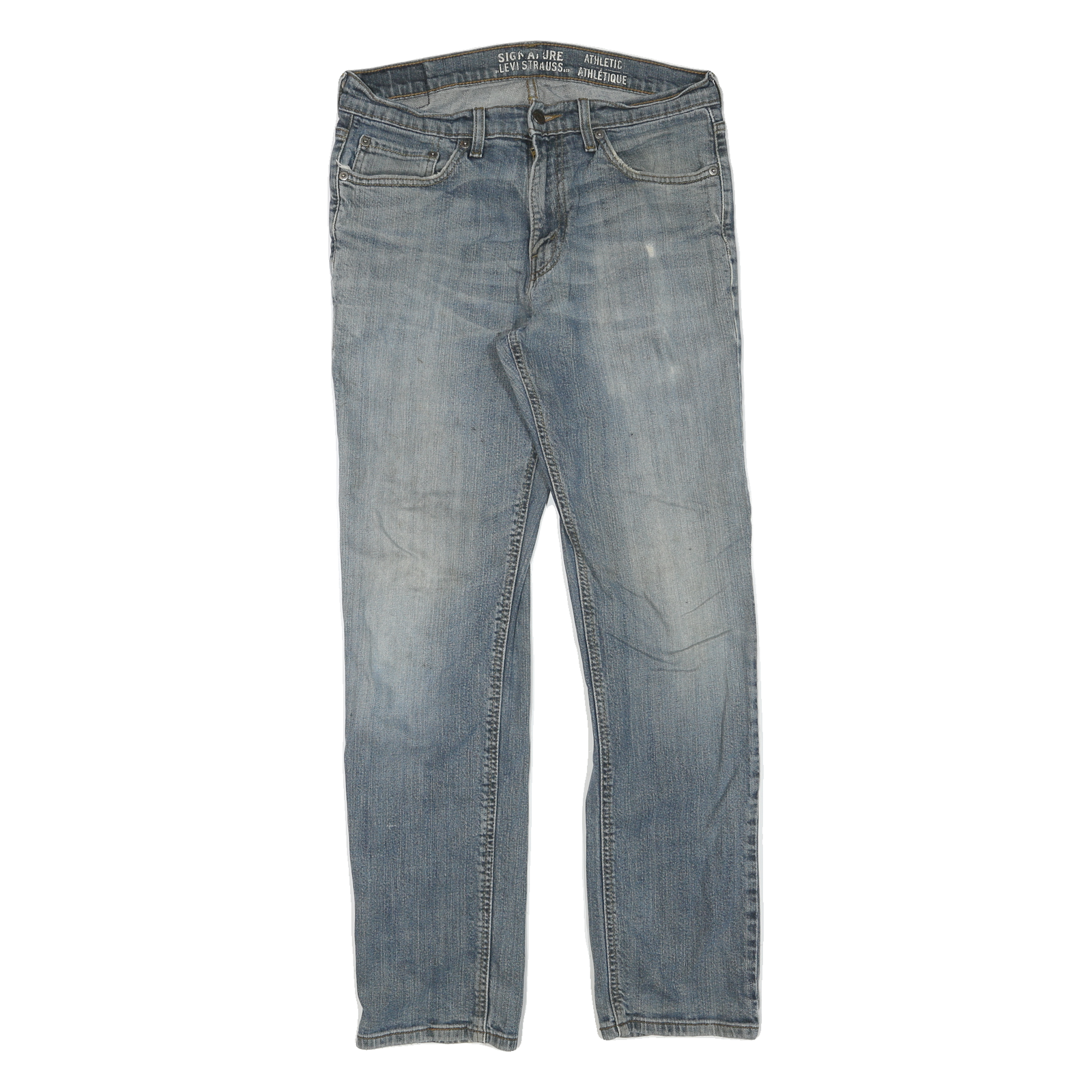 LEVI'S Womens Regular Fit Blue Denim Jeans W32 L31 Classic Zip Cotton Blend Refurbished - N/A refurbished available on Cerqular