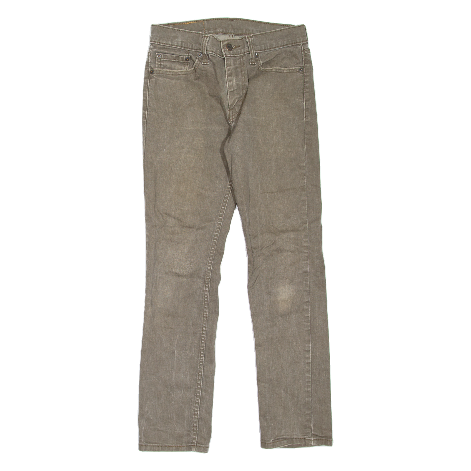 LEVI'S 511 Jeans Mens Green Slim Straight W26 L30 Refurbished - N/A refurbished available on Cerqular