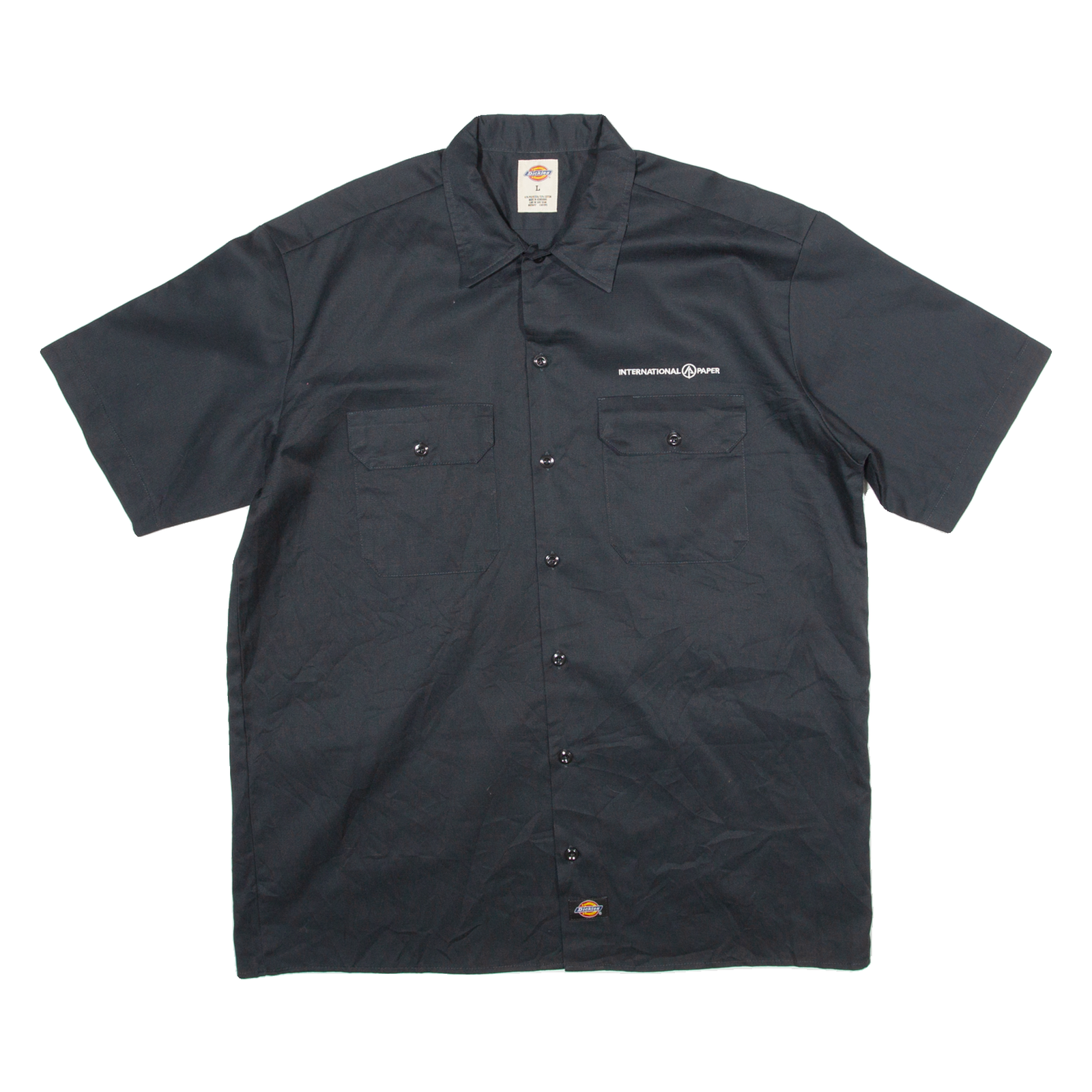 Buy DICKIES International Paper Mens Worker Shirt Black L Refurbished - $31.19 DICKIES International Paper Mens Worker Shirt Black L Refurbished - N/A refurbished available on Cerqular