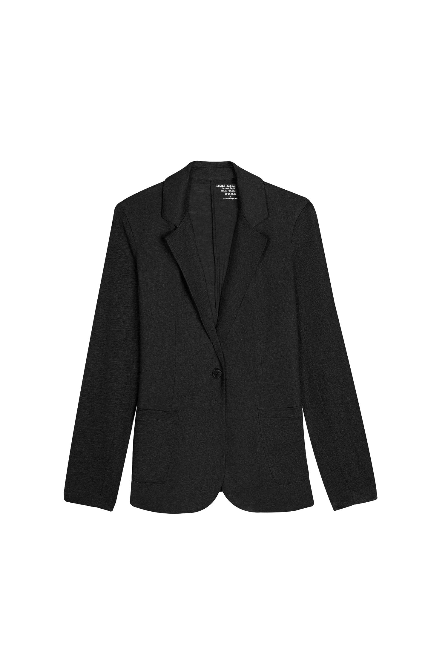 Jacket  Lej1button Black | Color: BLACK | Size: 2-M Refurbished - Rue Madame is a known brand, and the standardized name is " refurbished available on Cerqular