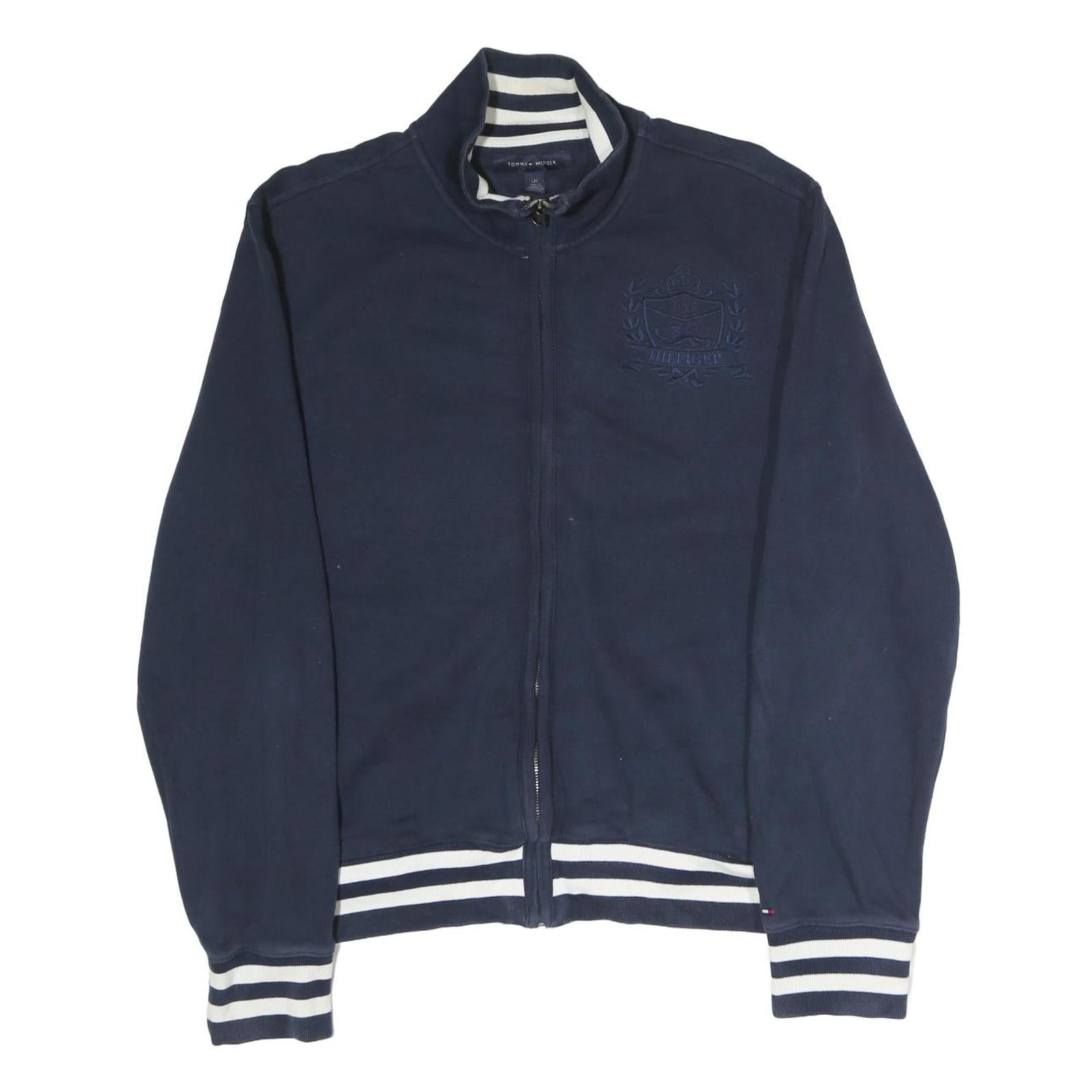Buy TOMMY HILFIGER Mens Navy Sweatshirt Full Zip S Striped Collar Cuffs Refurbished - $35.09 TOMMY HILFIGER Mens Navy Sweatshirt Full Zip S Striped Collar Cuffs Refurbished - N/A refurbished available on Cerqular