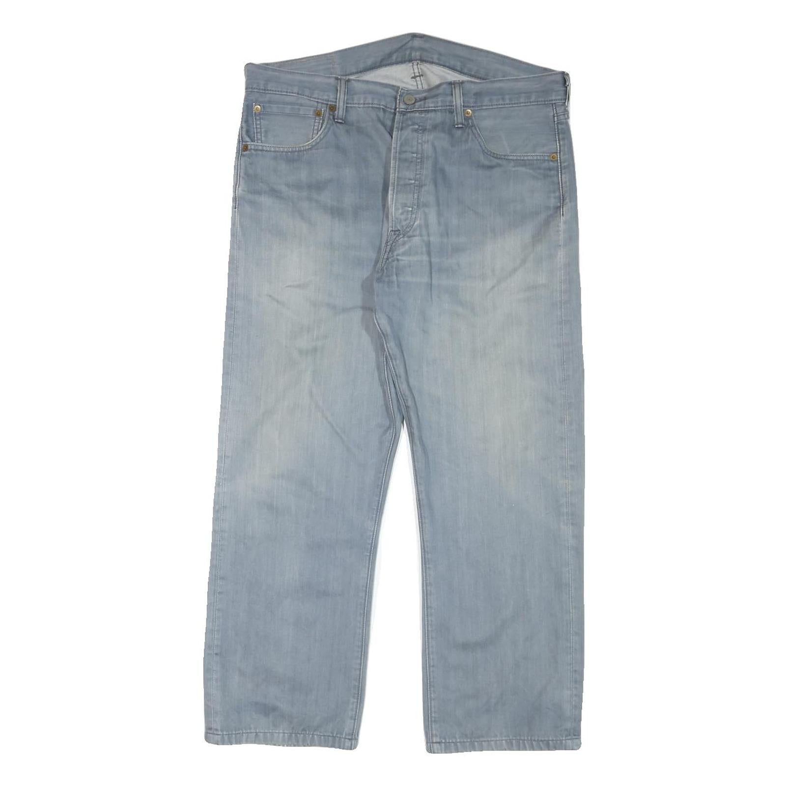Buy LEVI'S 501 Mens Jeans Blue Regular Straight Denim Light W36 L27 Classic Zip Refurbished - $38.99 LEVI'S 501 Mens Jeans Blue Regular Straight Denim Light W36 L27 Classic Zip Refurbished - N/A refurbished available on Cerqular