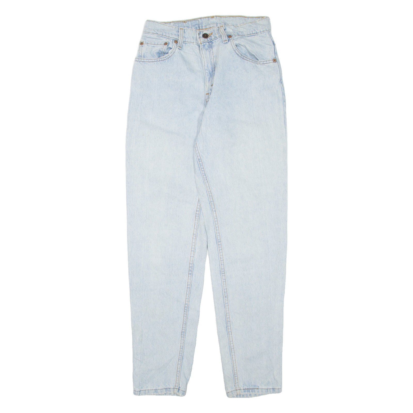 LEVI'S 17550-0233 Made In USA Womens Jeans Blue Regular Mom 90s W26 L30 Refurbished - N/A refurbished available on Cerqular