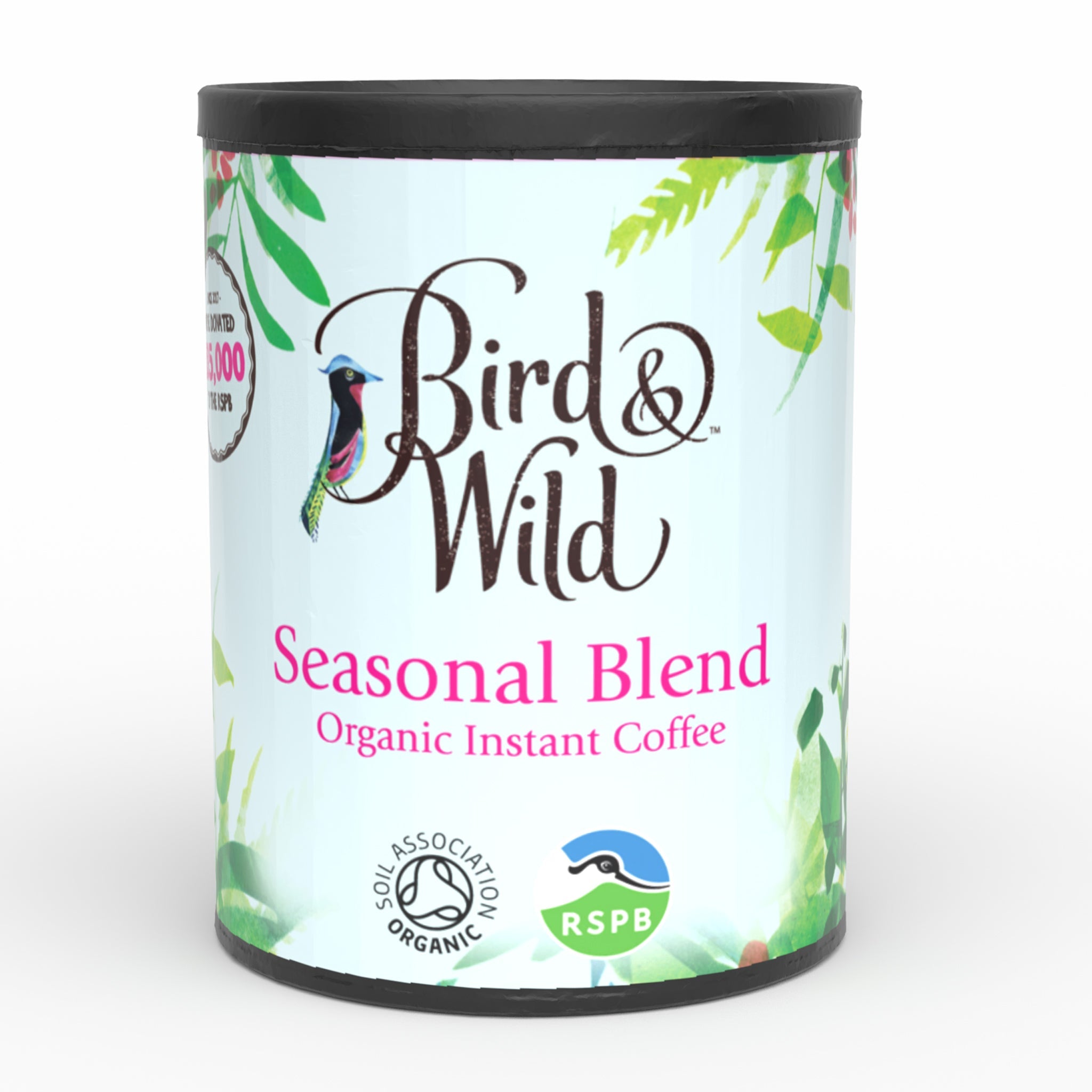 Organic Instant Coffee 100% Arabica Tin - 500g Refurbished - Bird & Wild Coffee refurbished available on Cerqular