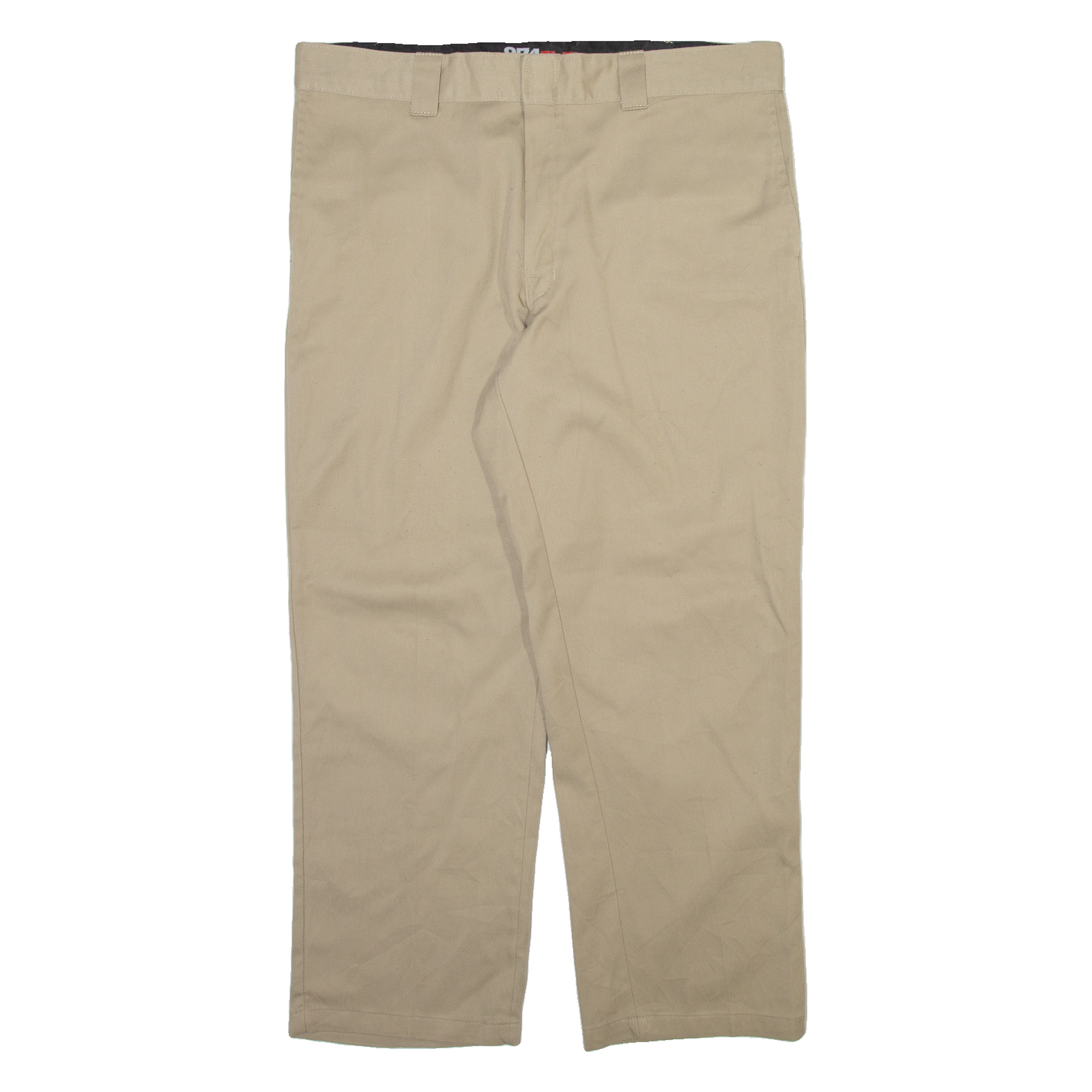 DICKIES 874 Workwear Mens Trousers Beige Regular Straight W40 L30 Refurbished - N/A refurbished available on Cerqular